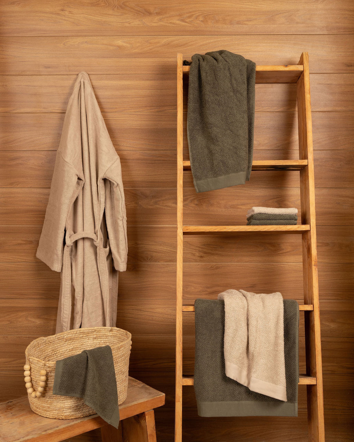 Bath Set Plus (Body Towel + Face Towel + 6 Hand Towel + 2 Bathmats)