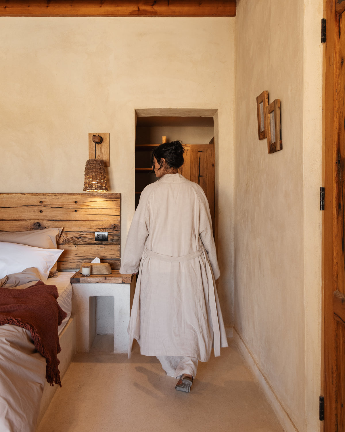 Cotton Gauze Robe