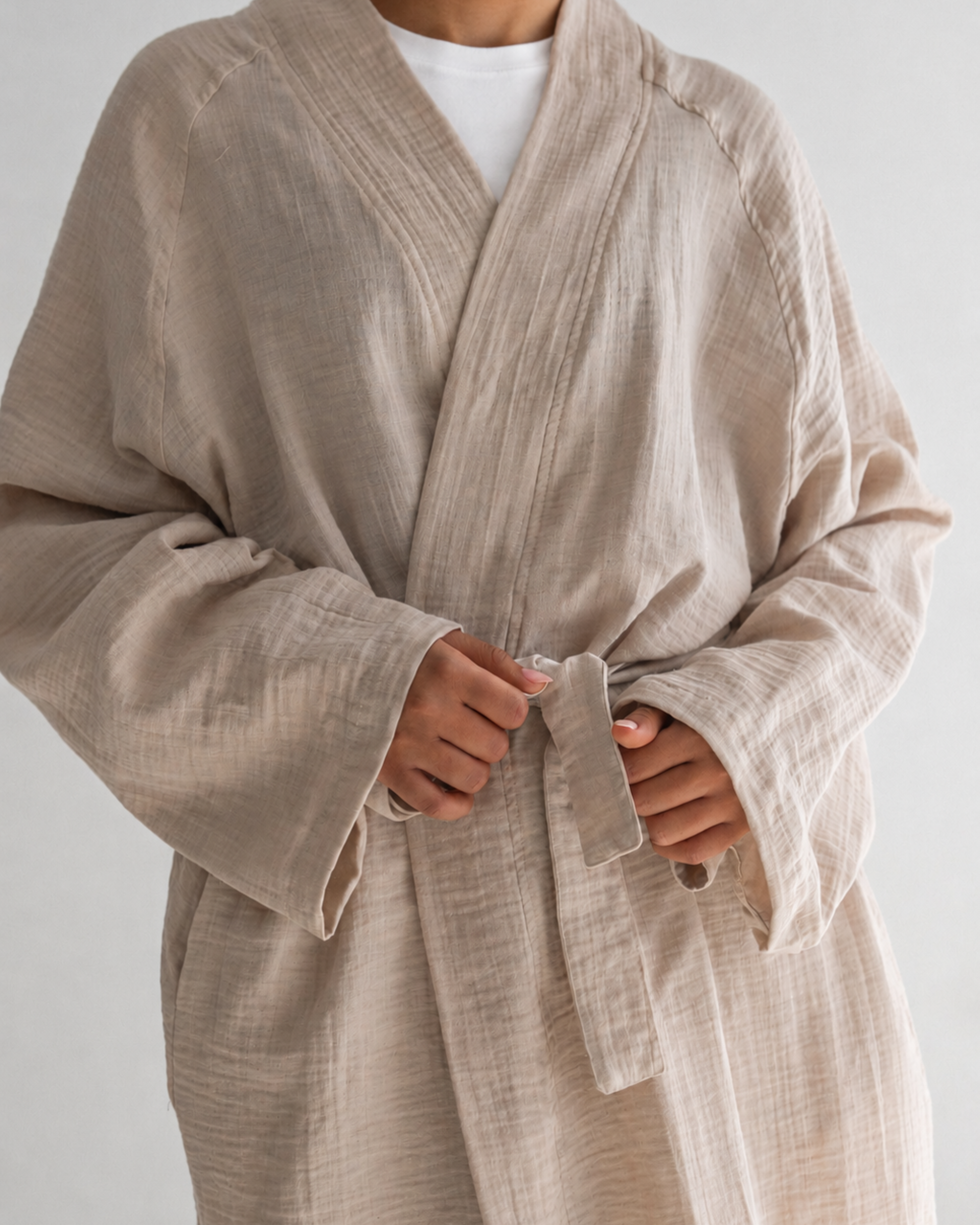 Cotton Gauze Robe
