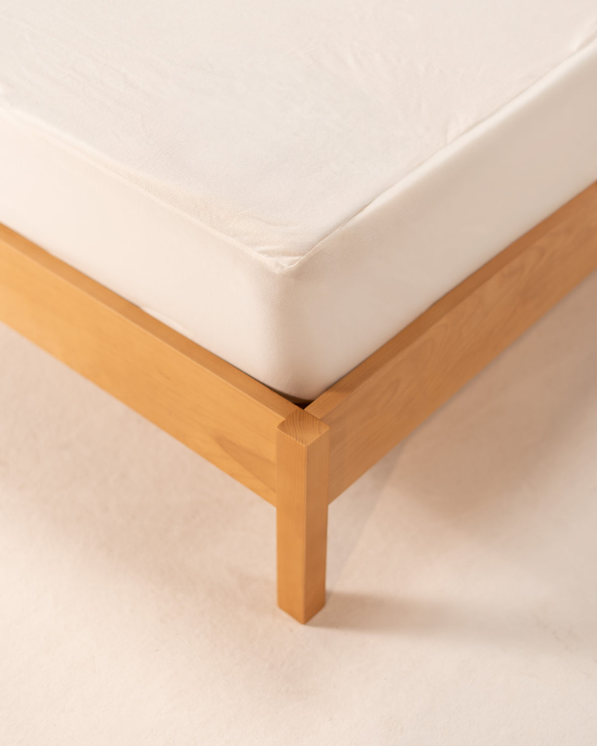 Starter Bed (Jersey Fitted Sheet + Mattress Protector, Queen)