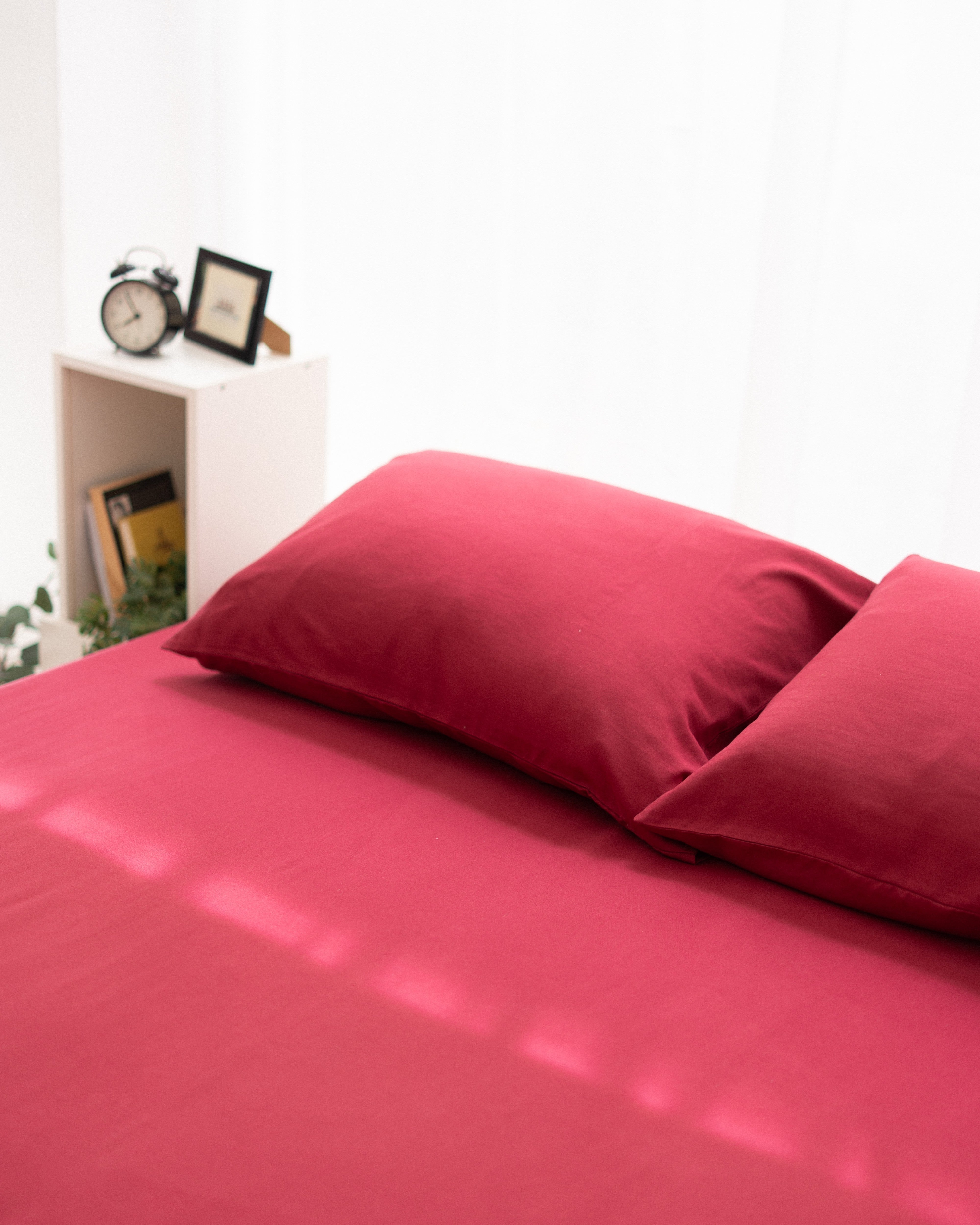 Bedsheet Set - Fitted - Non-Wrinkle
