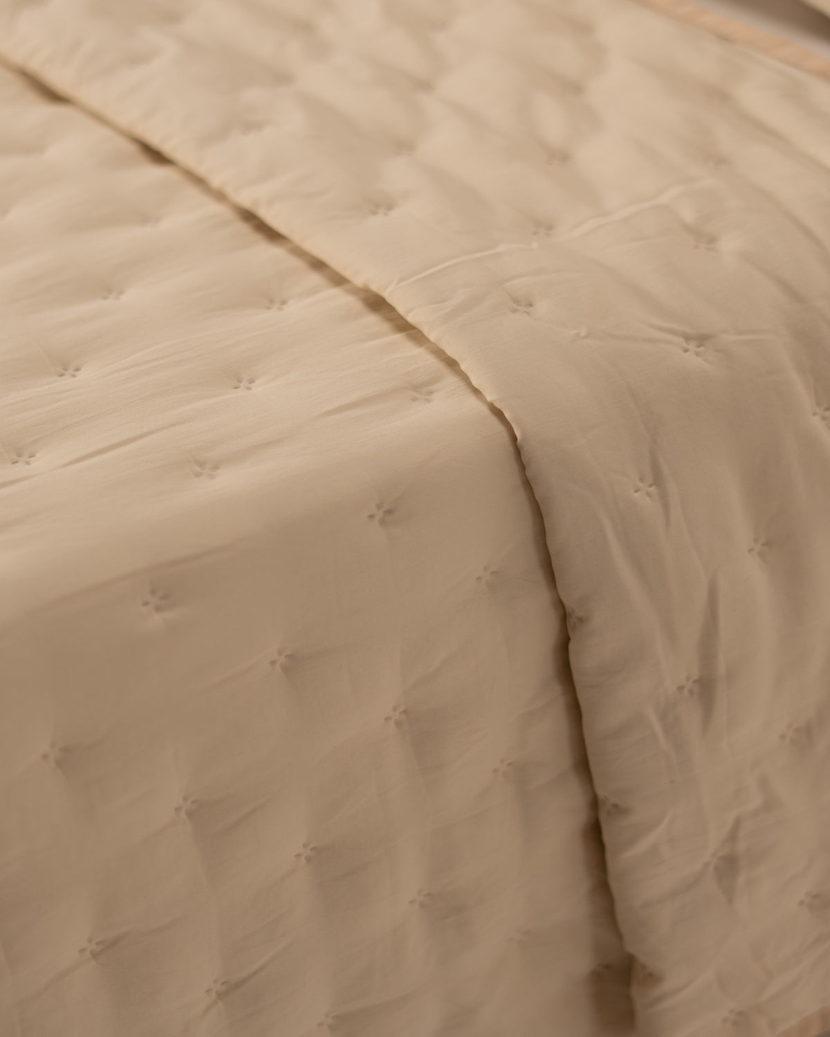 Double-Face Capitonné Quilt Set - Microfiber