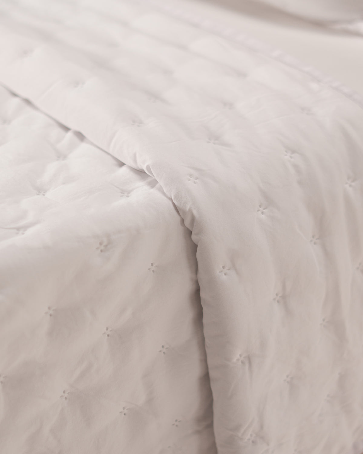 Double-Face Capitonné Quilt Set - Microfiber
