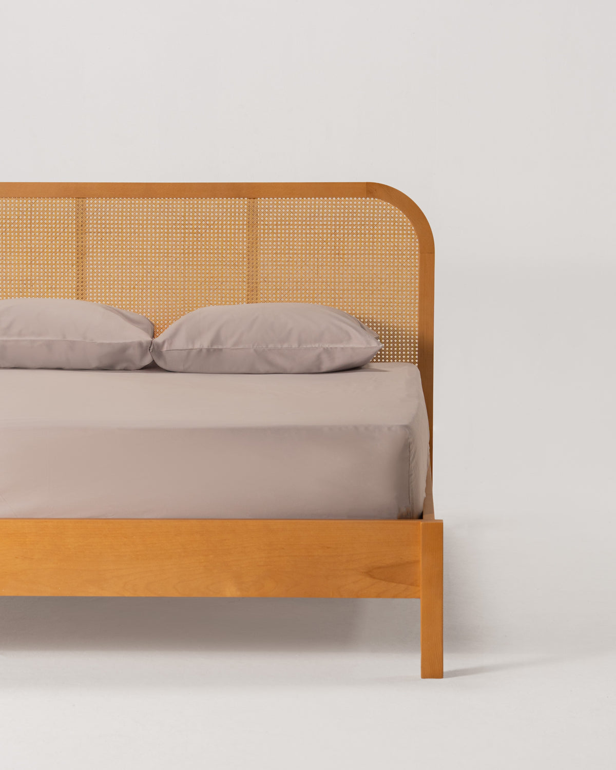Bedsheet Set - Flat - Plain - Egyptian Cotton - Sateen