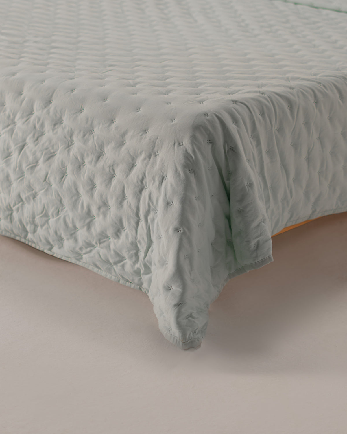 Double-Face Capitonné Quilt Set - Microfiber