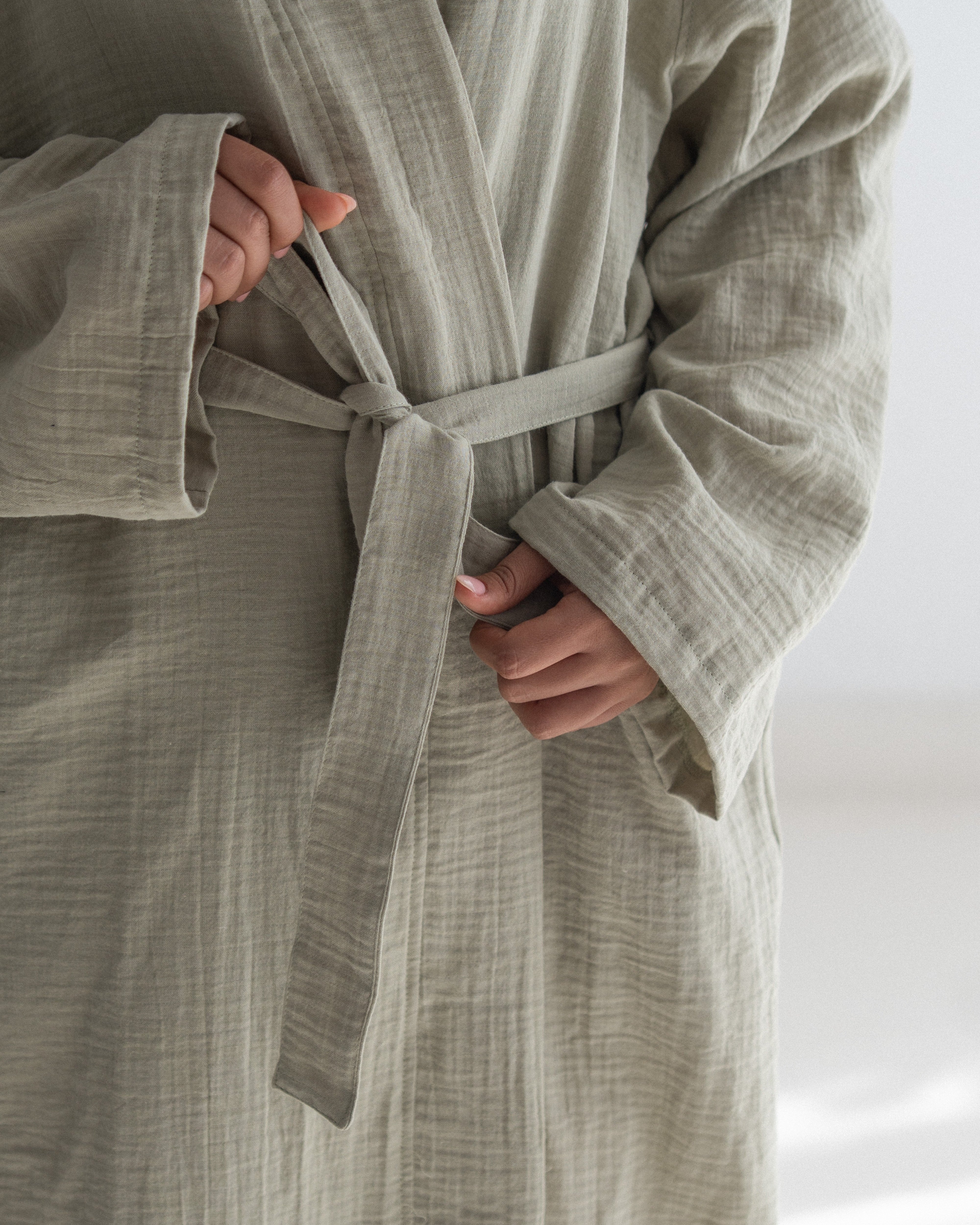 Cotton Gauze Robe