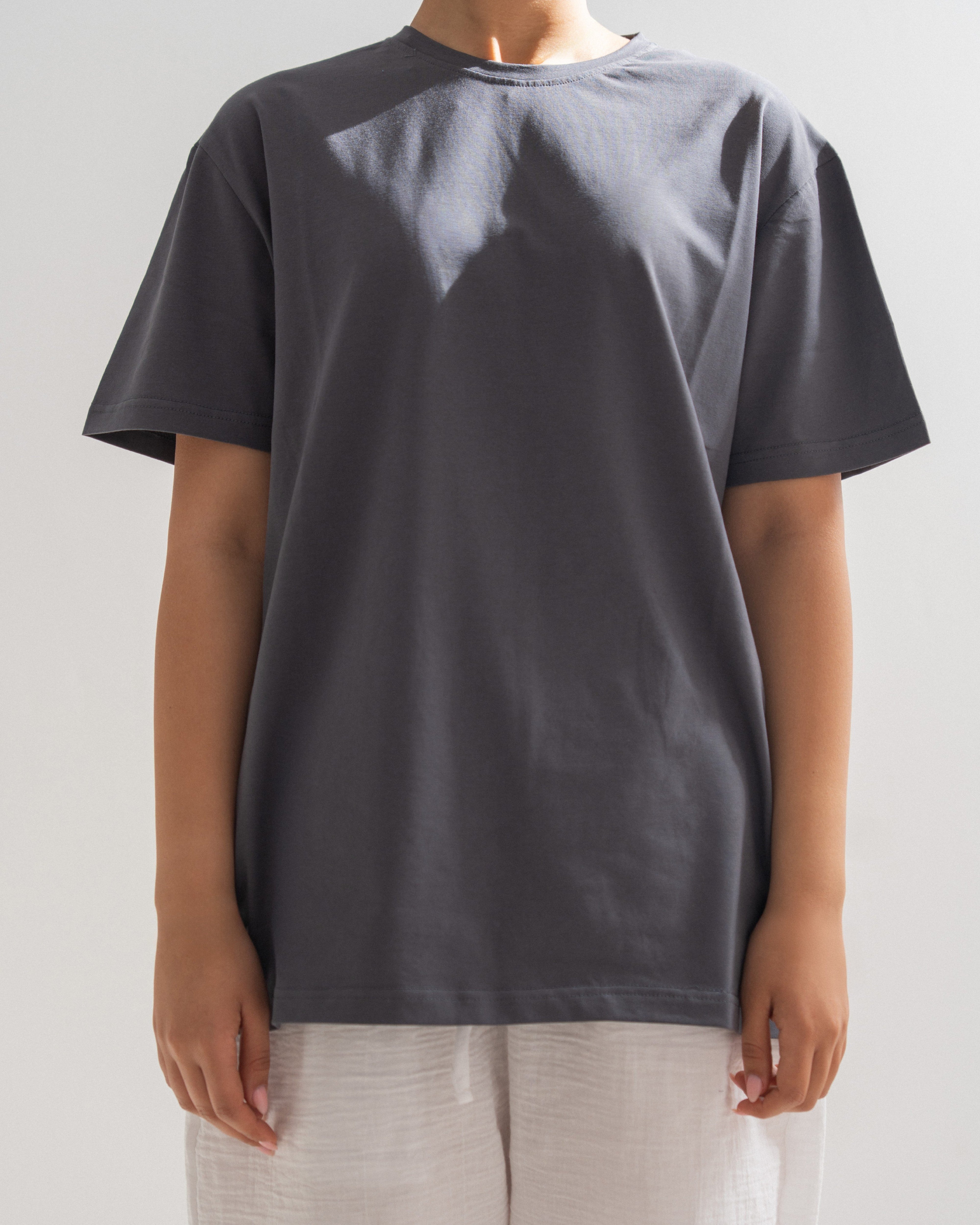 Regular Cotton T-shirt - Crew Neck