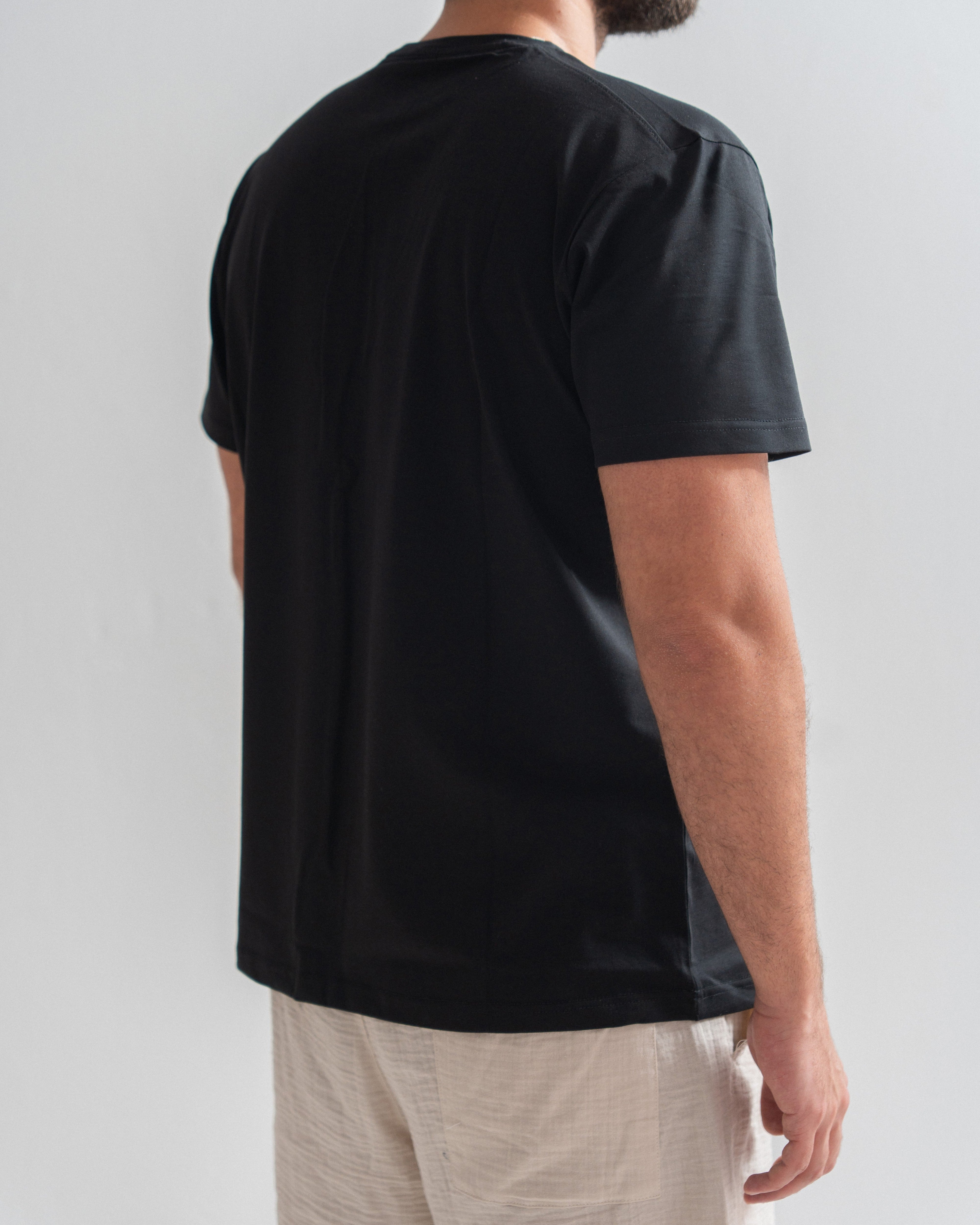 Regular Cotton T-shirt - Crew Neck