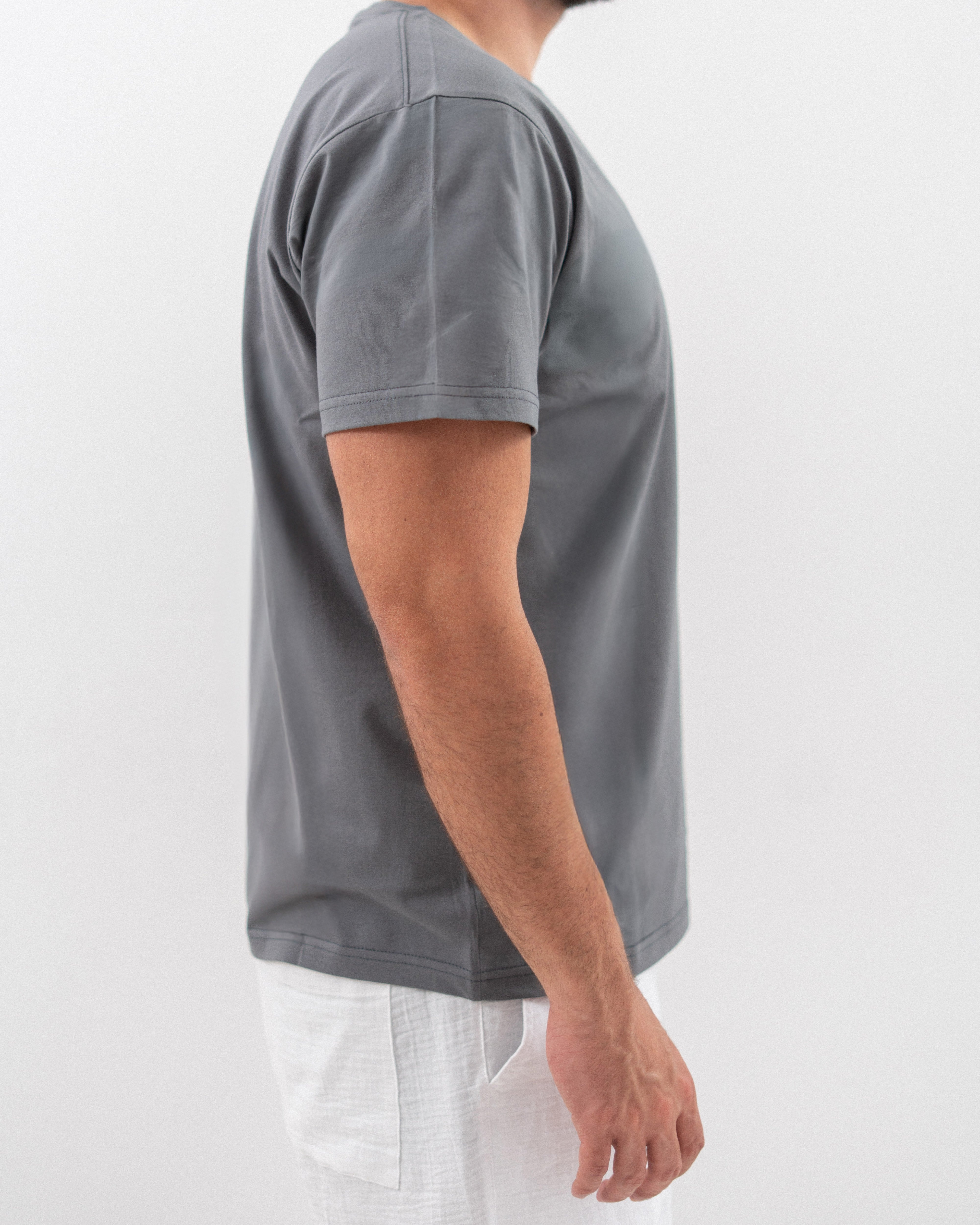 Regular Cotton T-shirt - Crew Neck