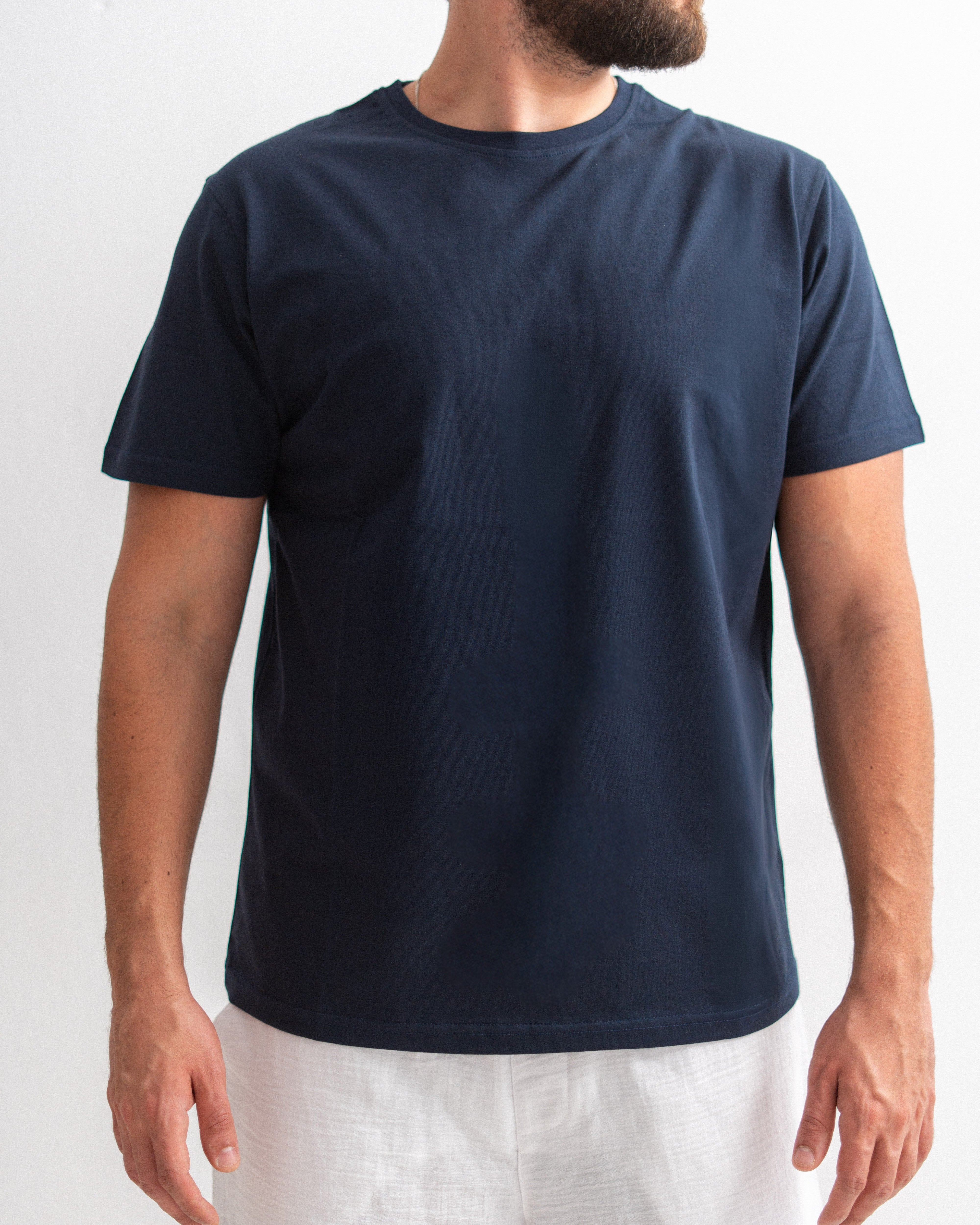 Regular Cotton T-shirt - Crew Neck