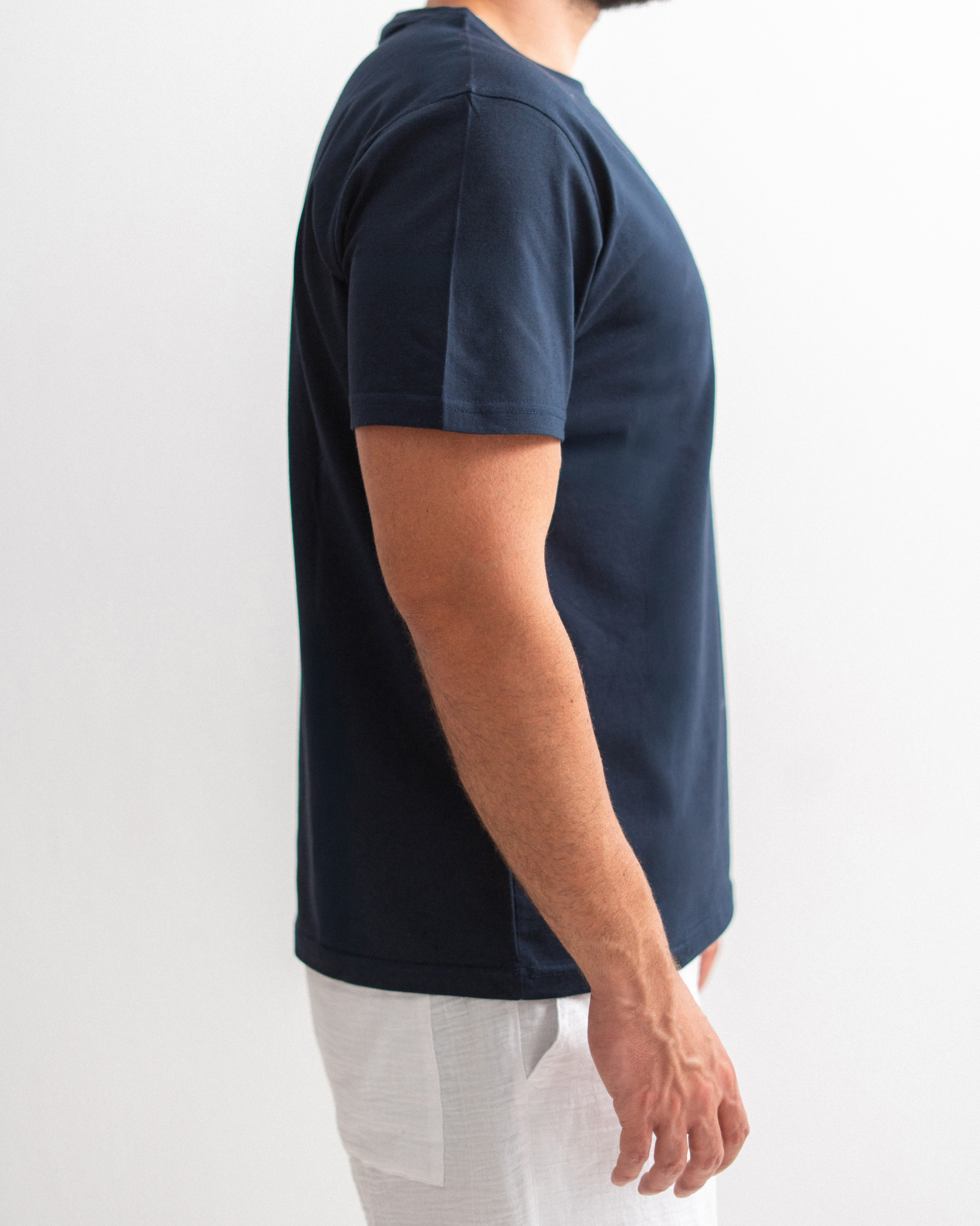 Regular Cotton T-shirt - Crew Neck