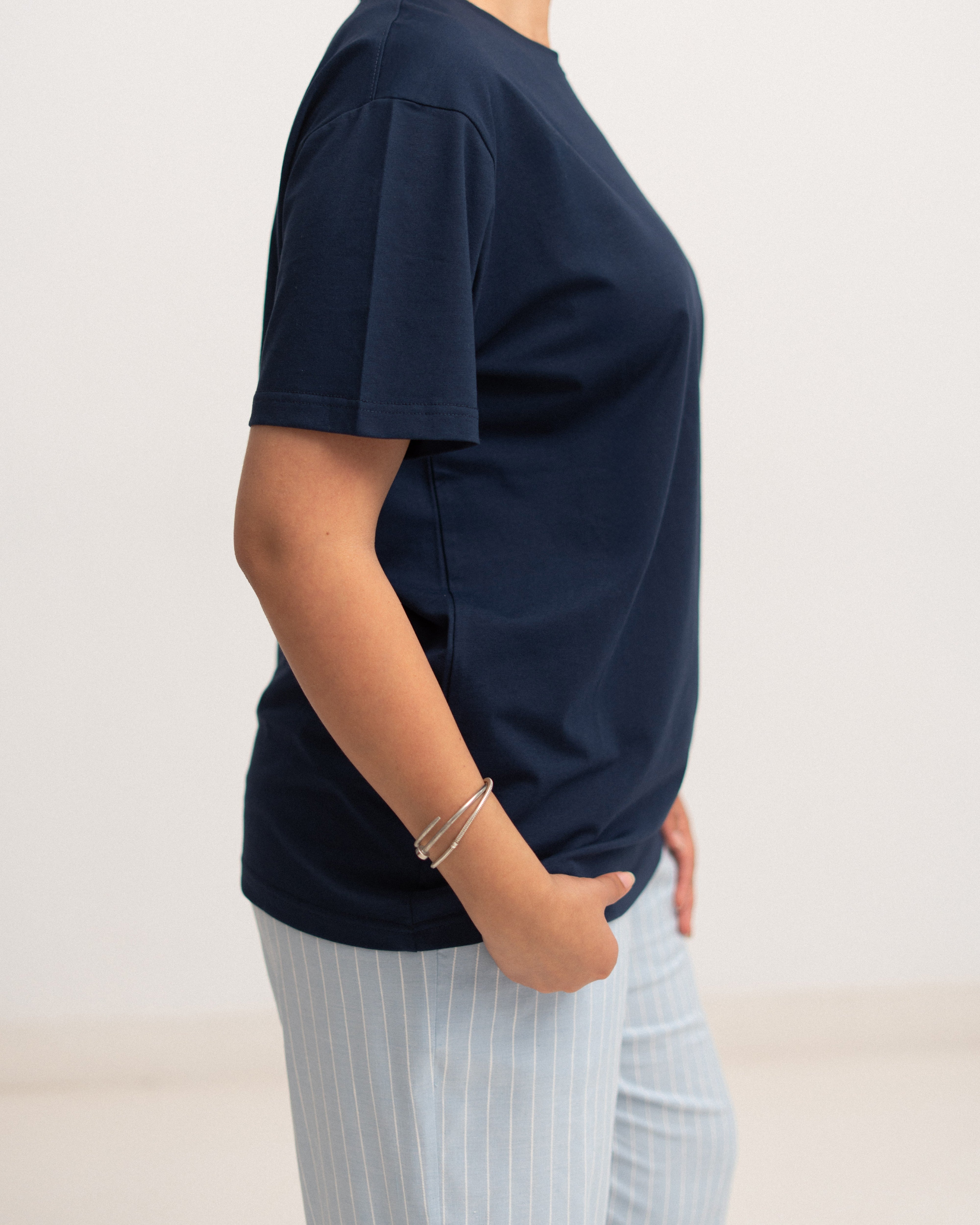 Regular Cotton T-shirt - Crew Neck