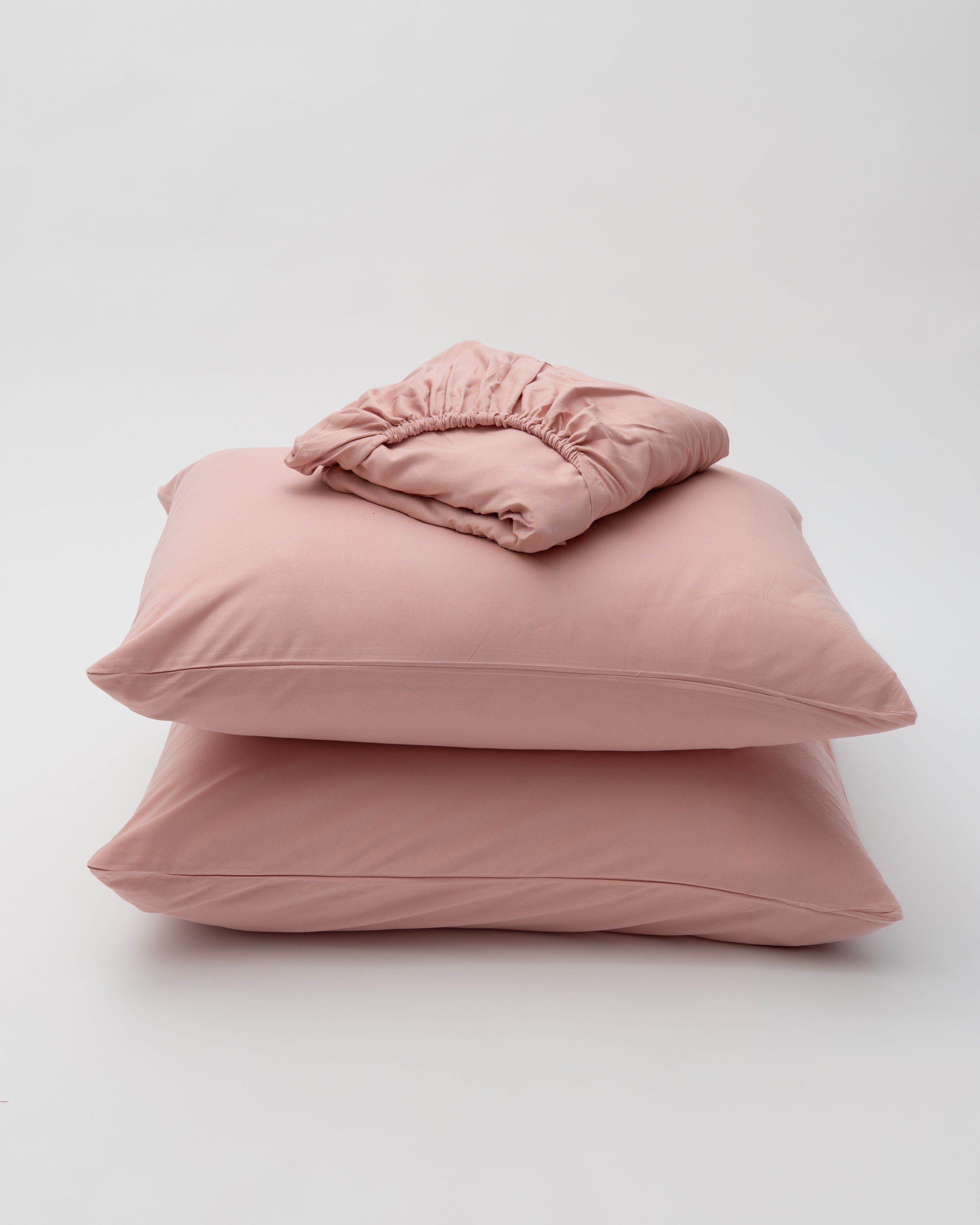 Bedsheet Set - Fitted - Non-Wrinkle