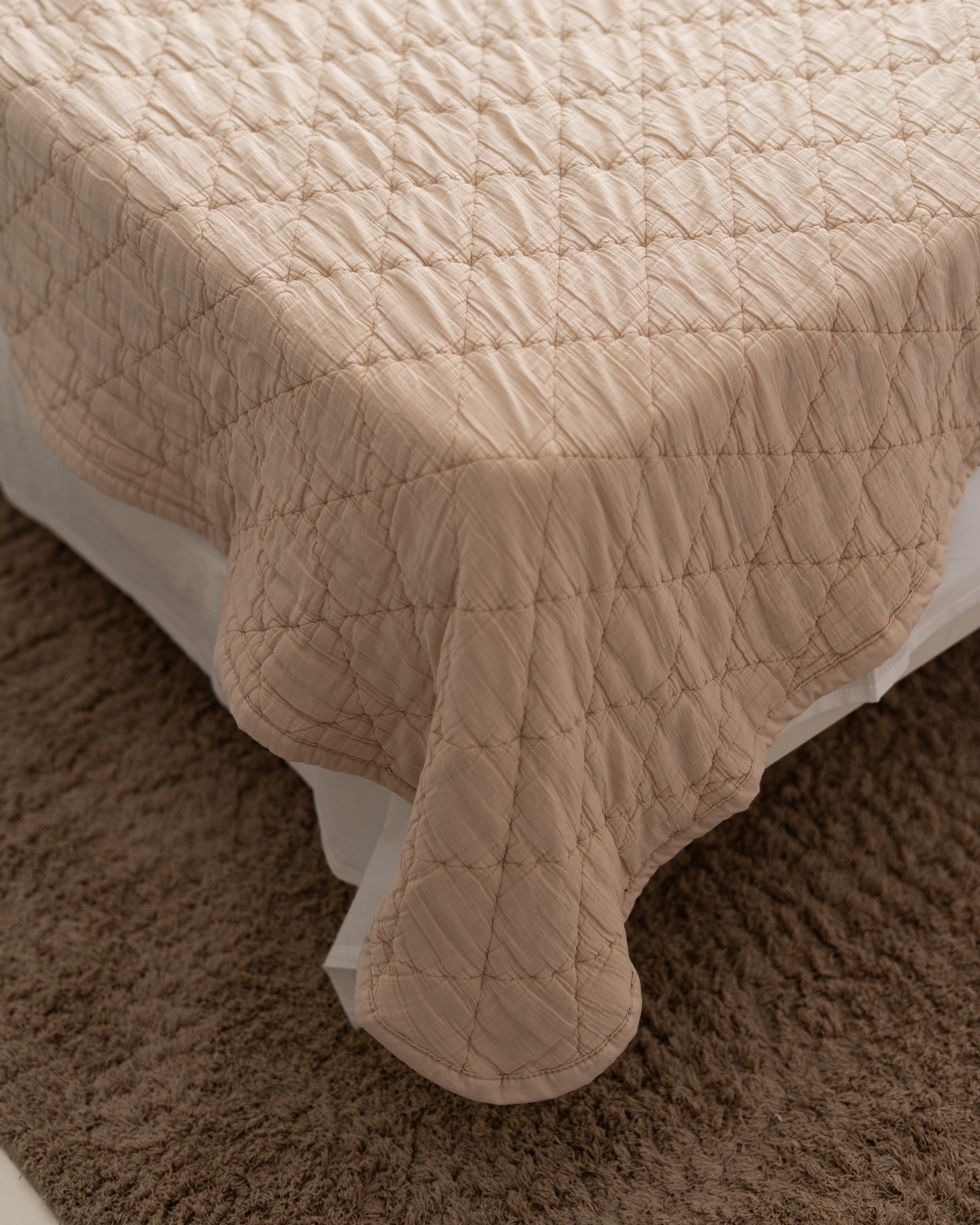 Mid-Season Quilt - Rhombus - Egyptian Cotton Shell