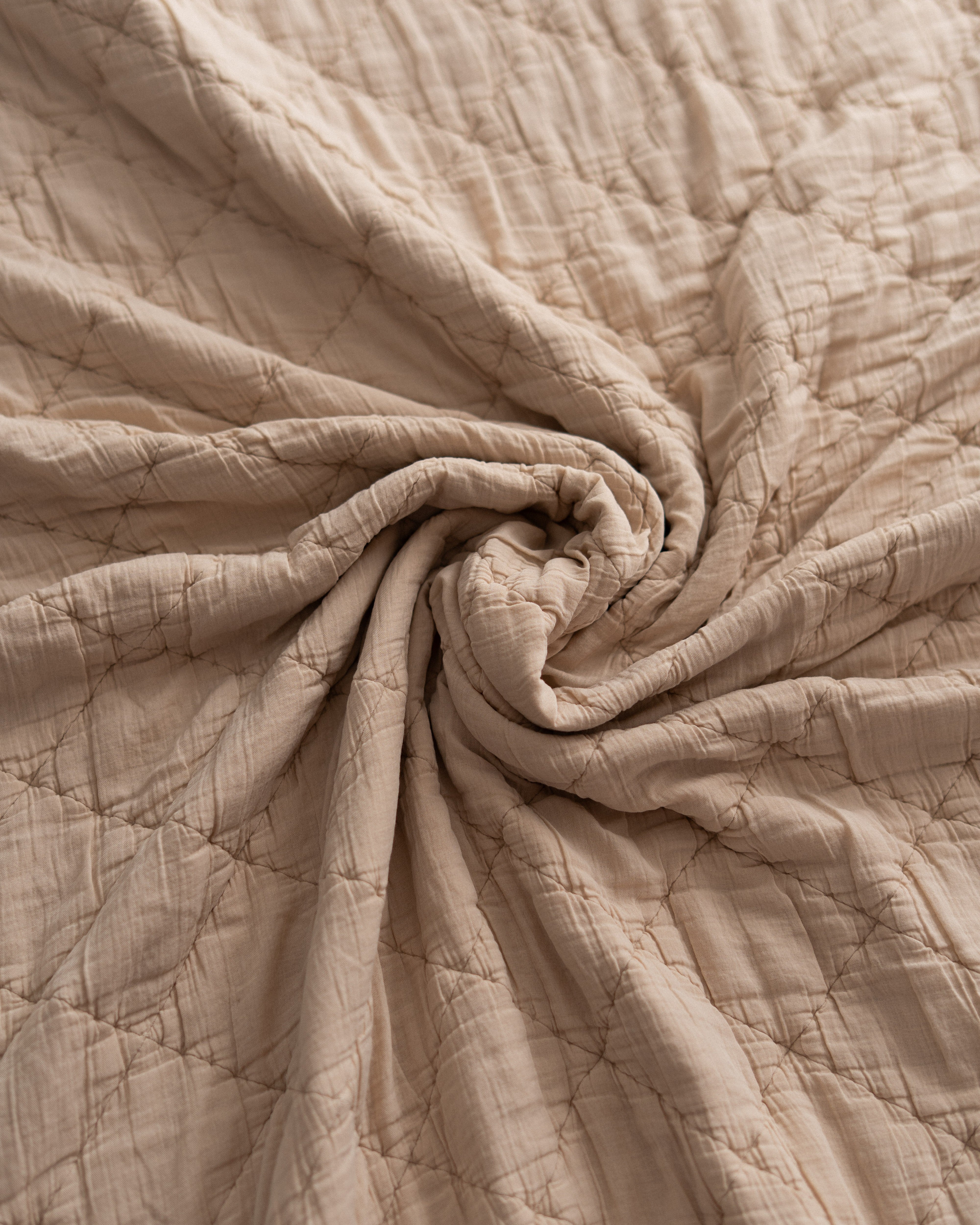 Mid-Season Quilt - Rhombus - Egyptian Cotton Shell