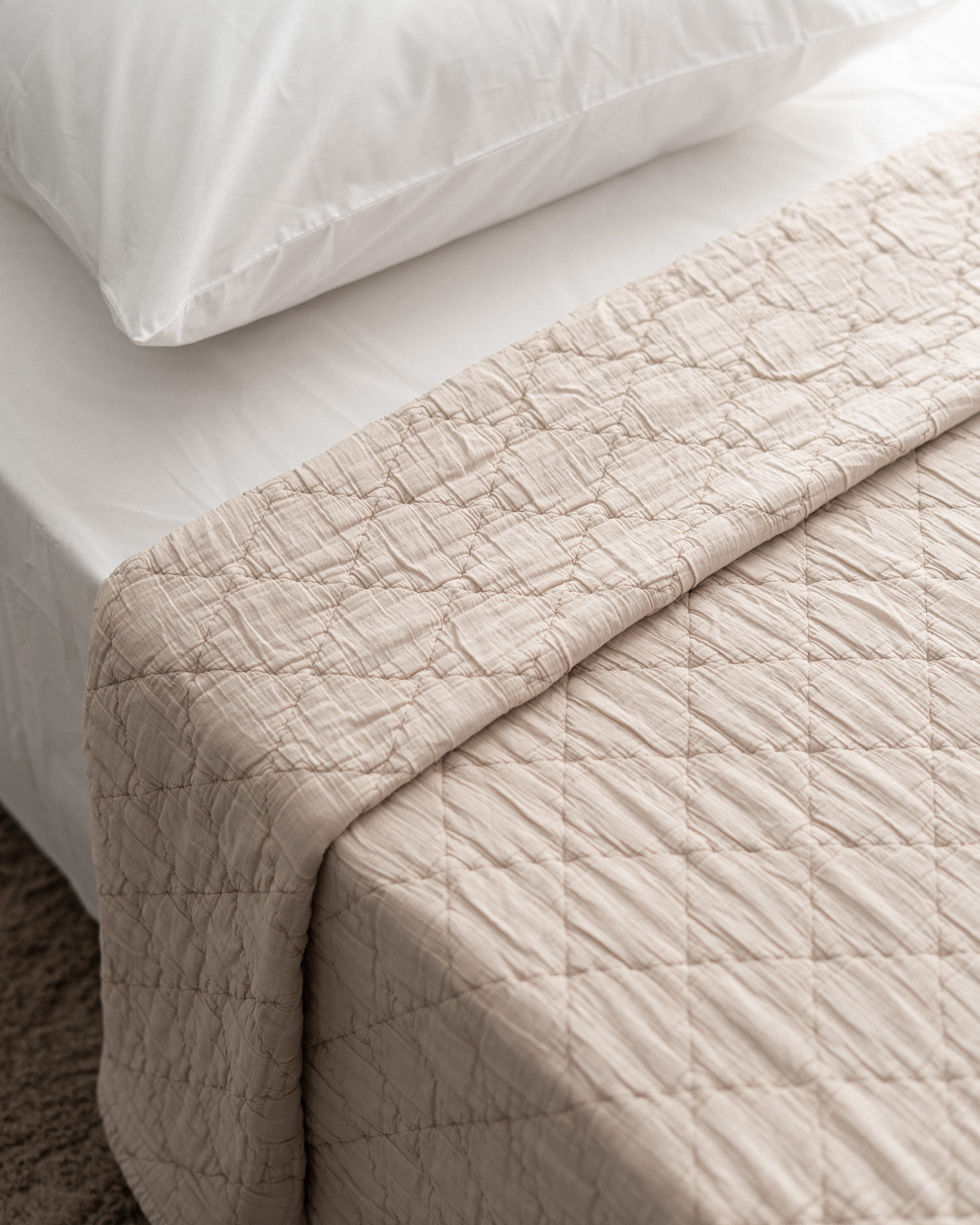 Mid-Season Quilt - Rhombus - Egyptian Cotton Shell
