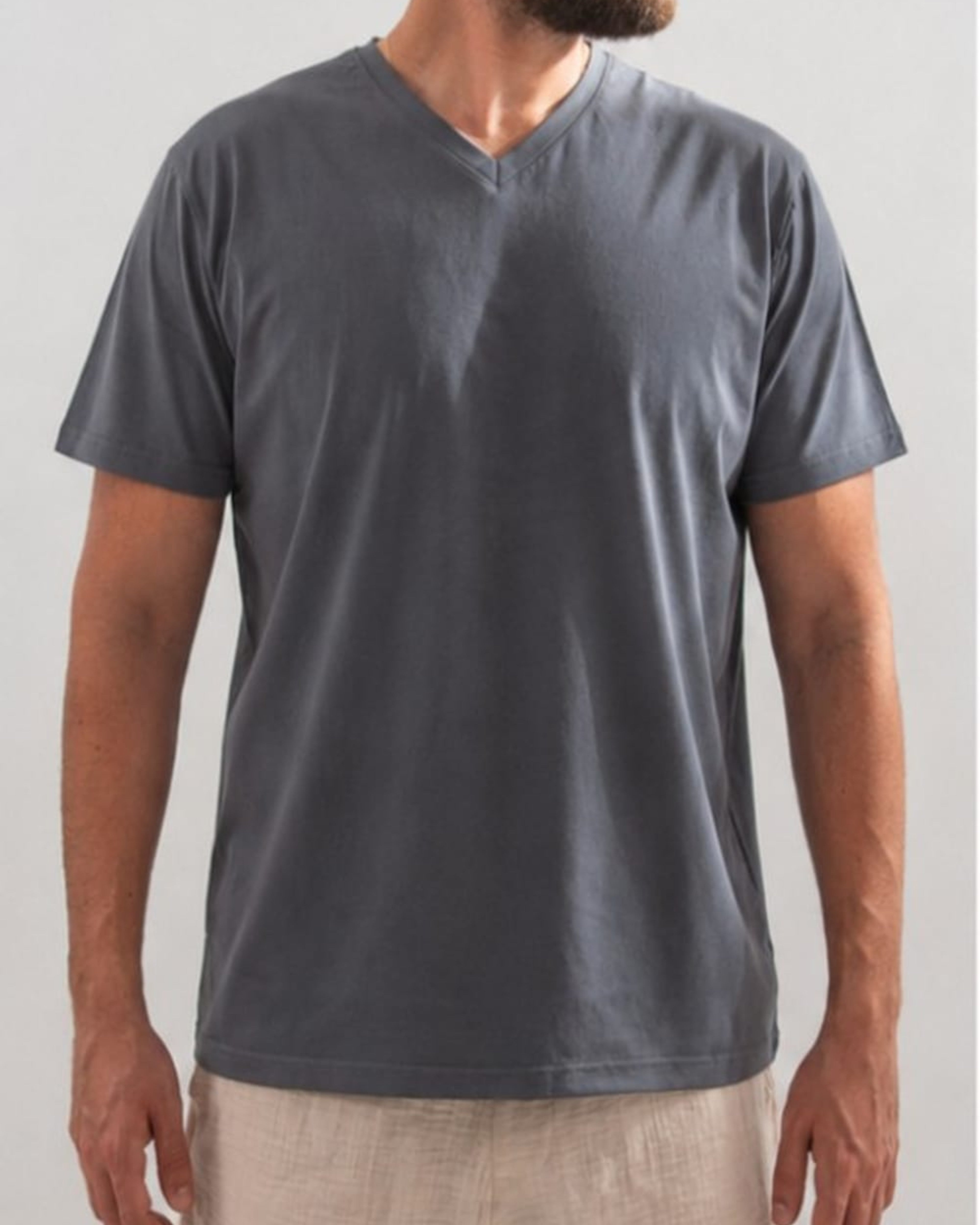 Slim T-shirt - V Neck