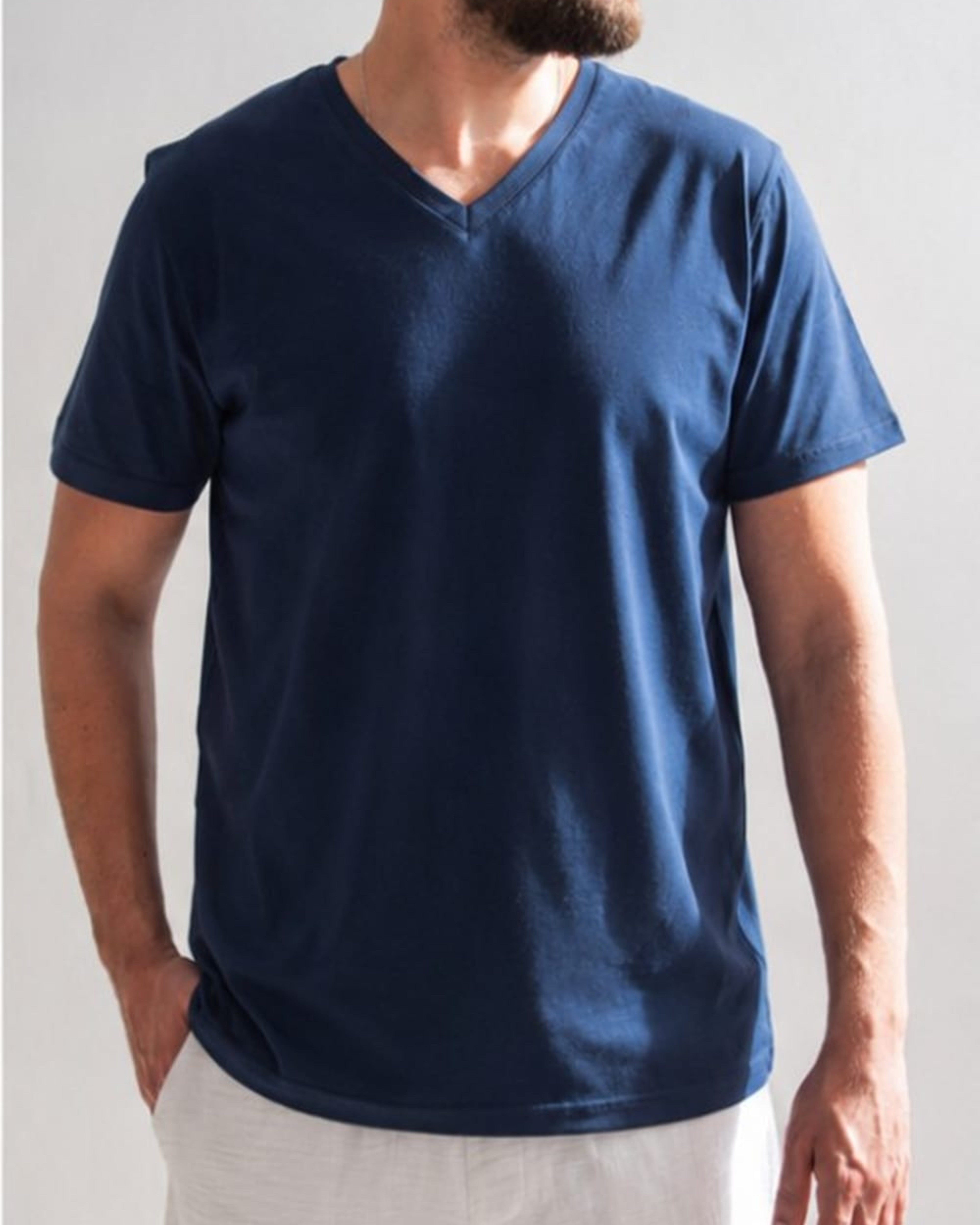 Slim T-shirt - V Neck