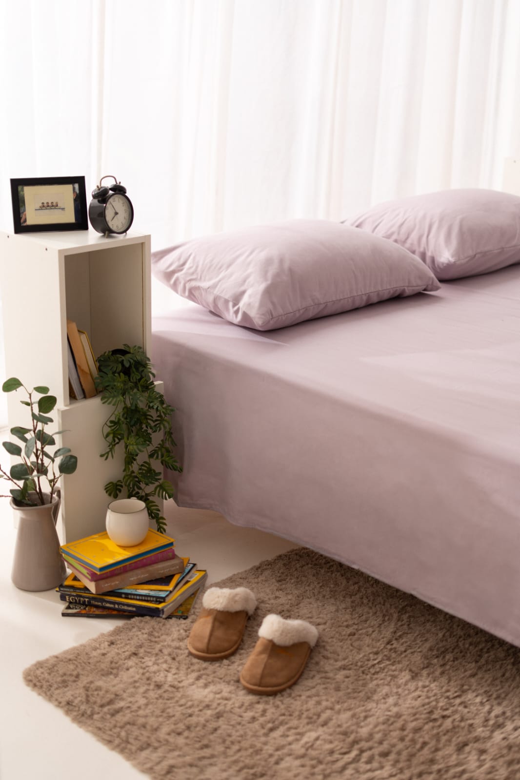 Bedsheet Set - Flat - Non-Wrinkle