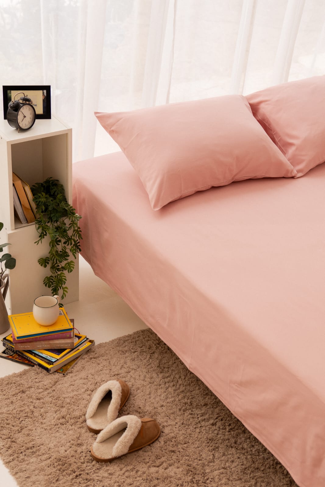 Bedsheet Set - Flat - Non-Wrinkle