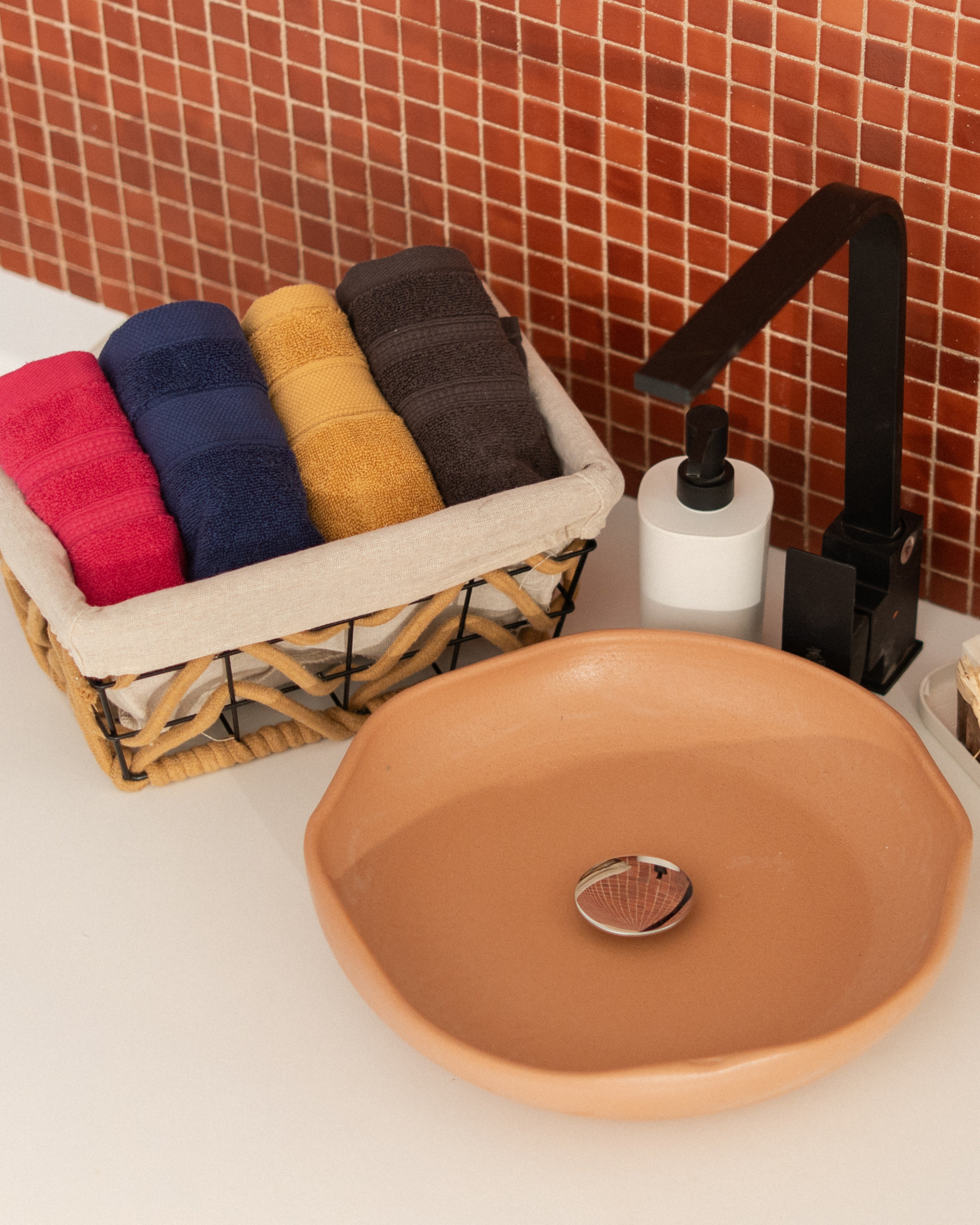 Hand Towel 600 GSM - Single Dobby Border - Greek Cotton