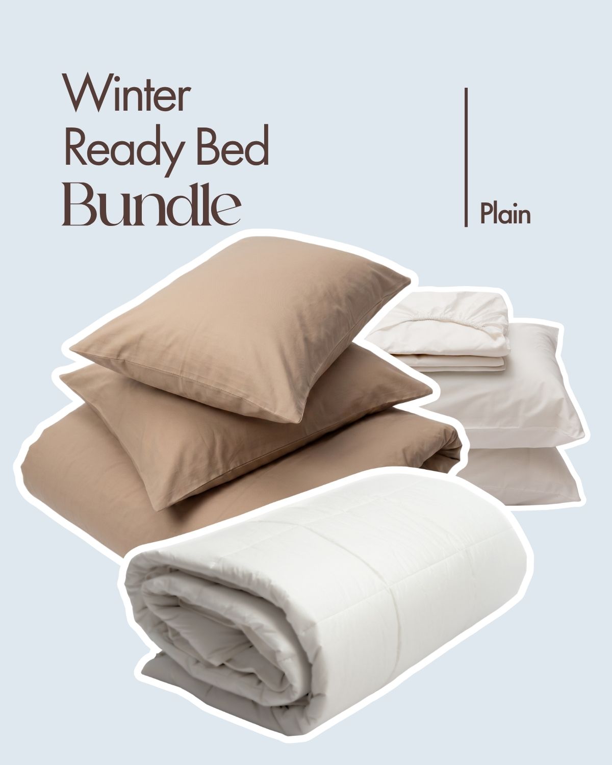 Winter Ready Bed Bundle - Plain