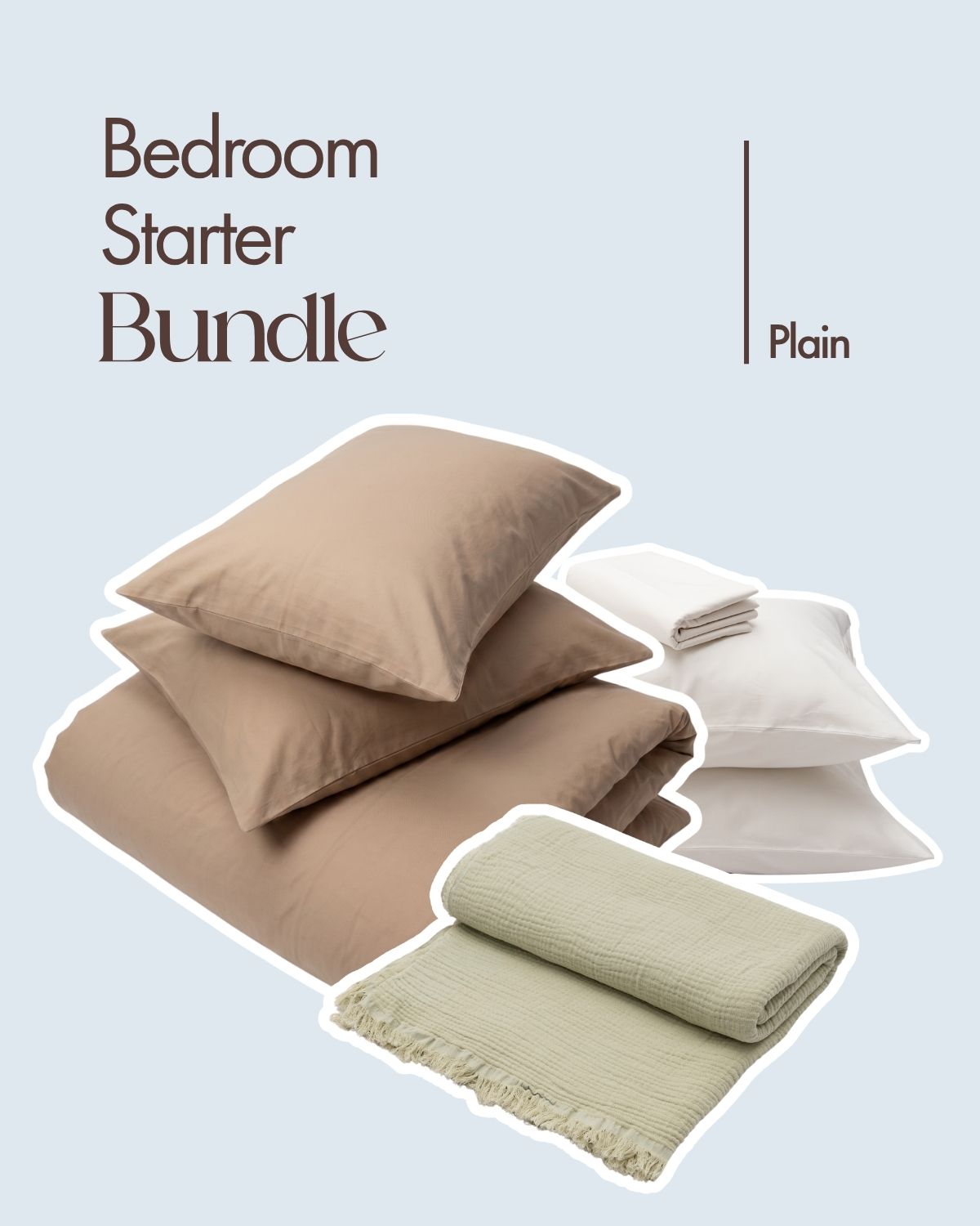 Bedroom Starter Bundle - Plain