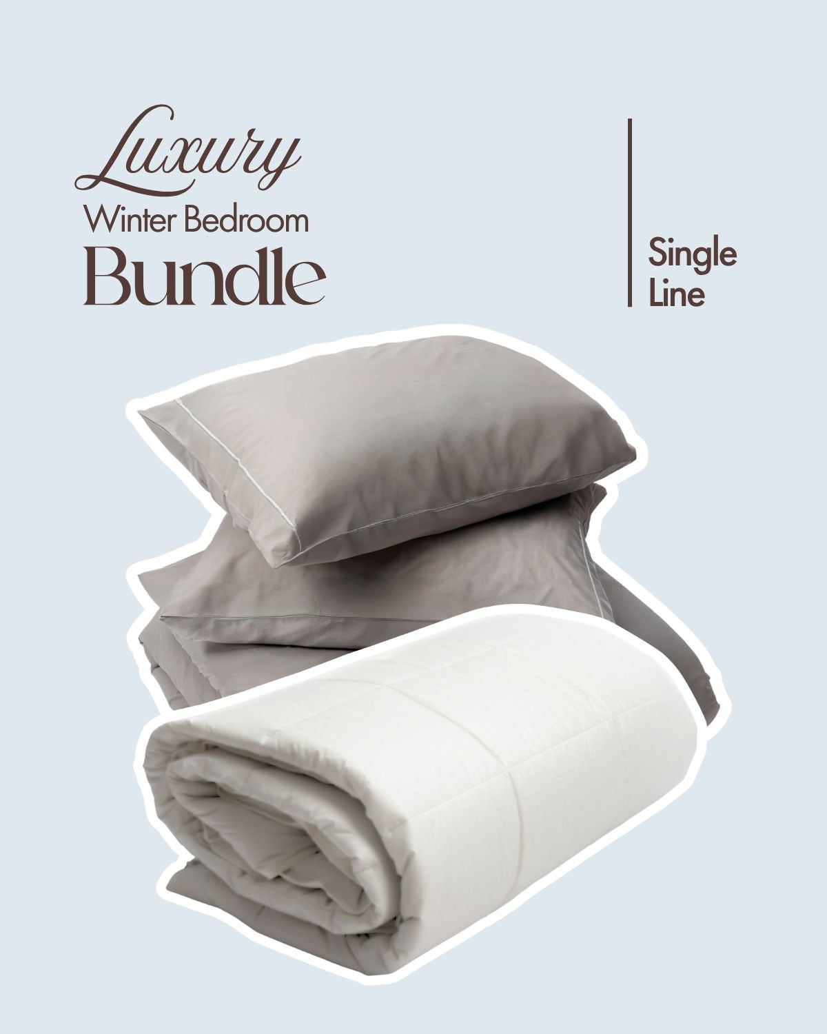 Luxury Winter Bedroom Bundle - Single Line