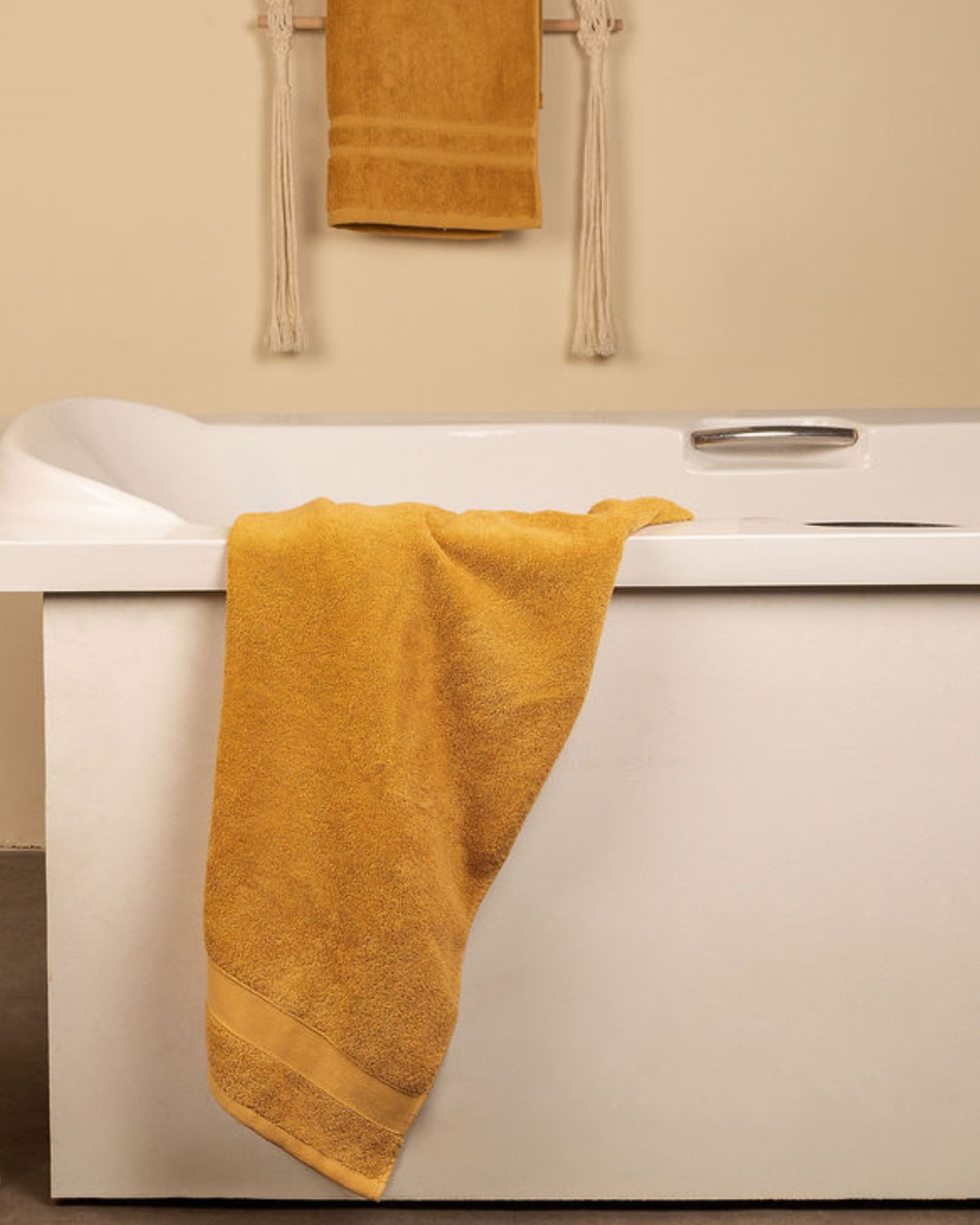 Face Towel 600 GSM - Single Dobby Border - Greek Cotton