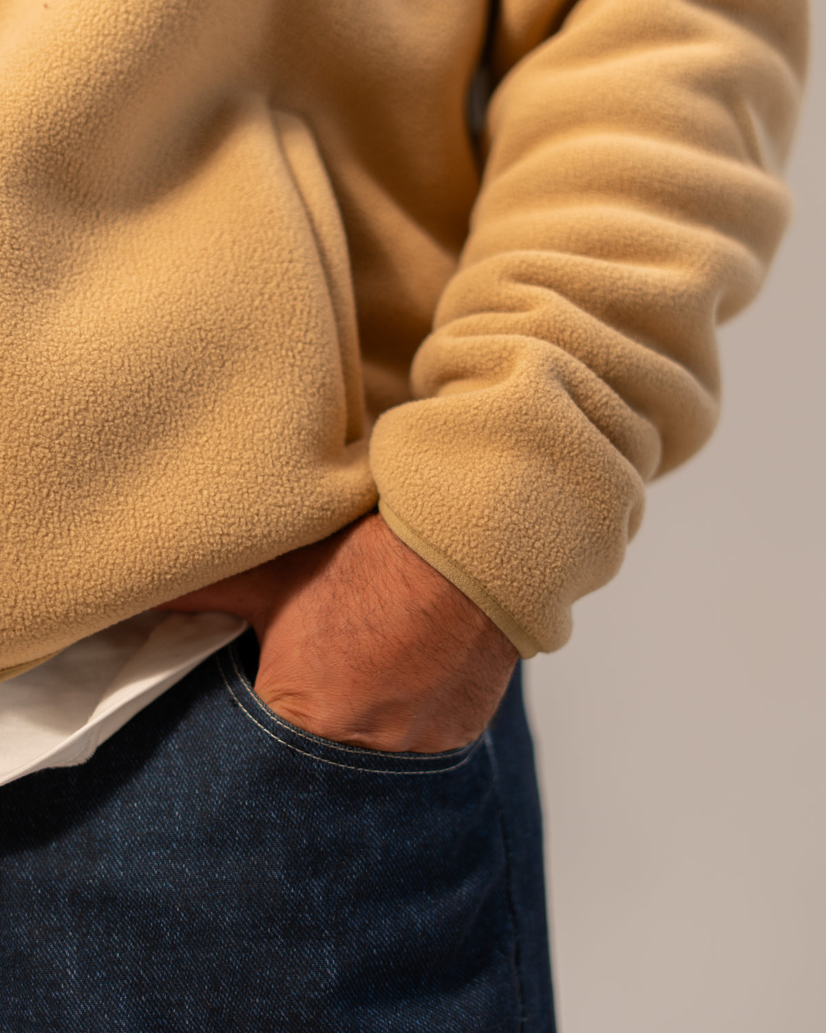 Full-Zip Fleece Jacket - Hooded