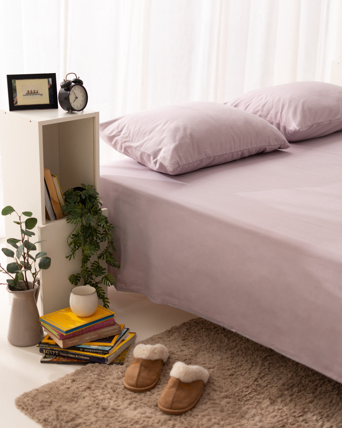 Bedsheet Set - Flat - Non-Wrinkle