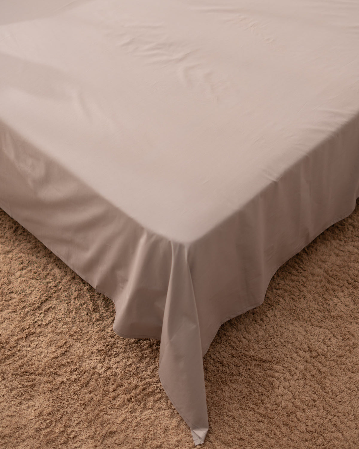 Bedsheet Set - Flat - Plain - Egyptian Cotton