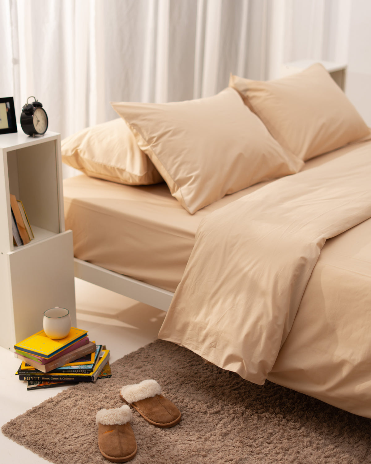 Duvet Cover Set - Plain - Egyptian Cotton