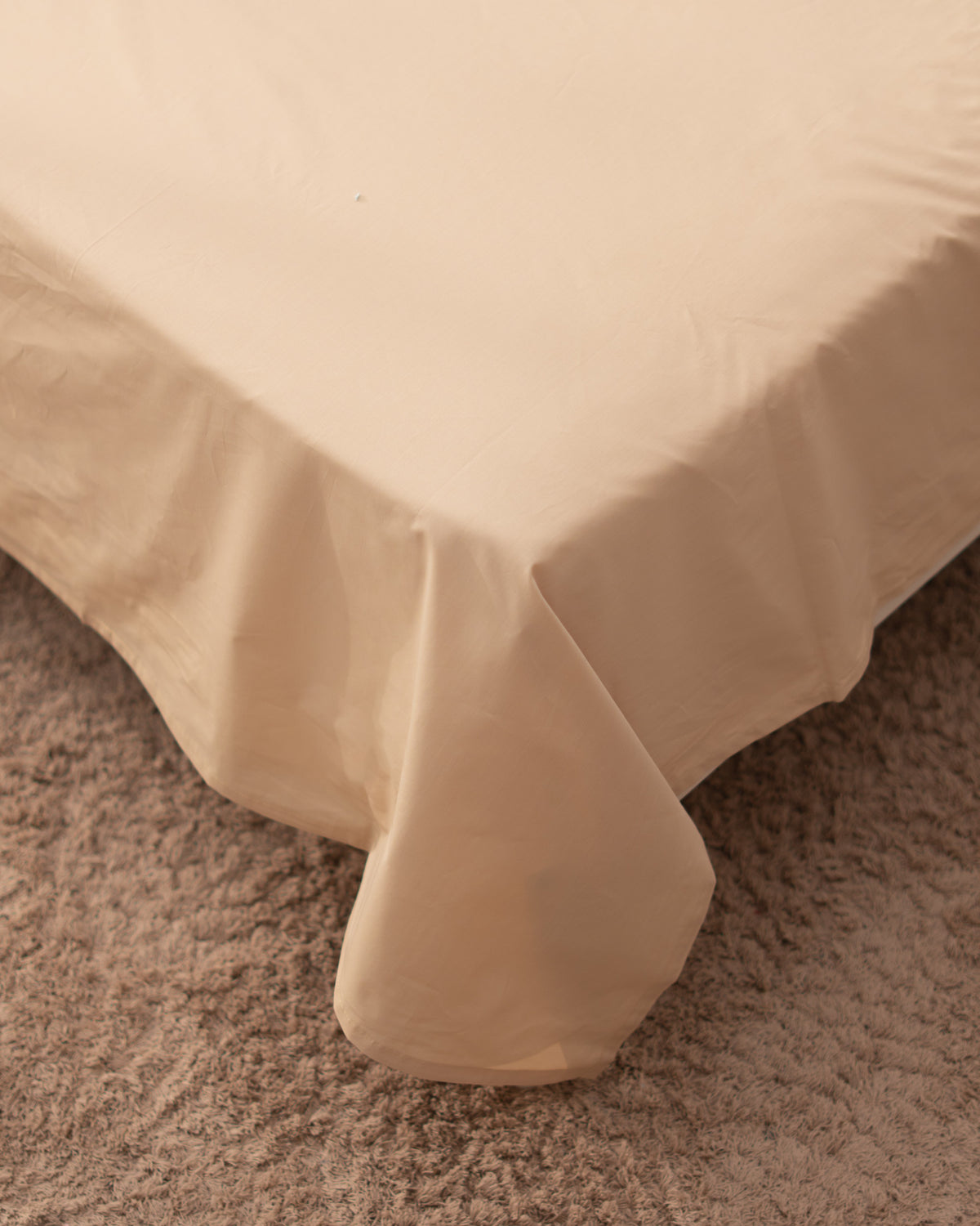 Bedsheet Set - Flat - Plain - Egyptian Cotton