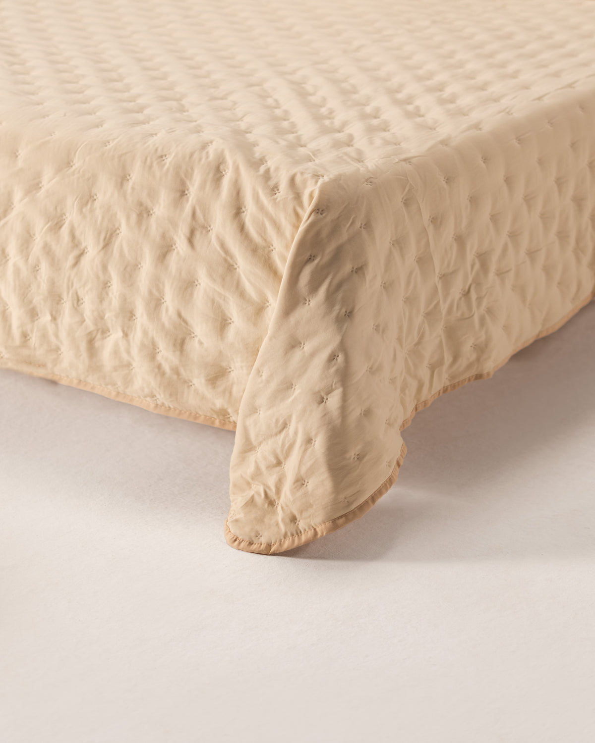 Double-Face Capitonné Quilt Set - Microfiber