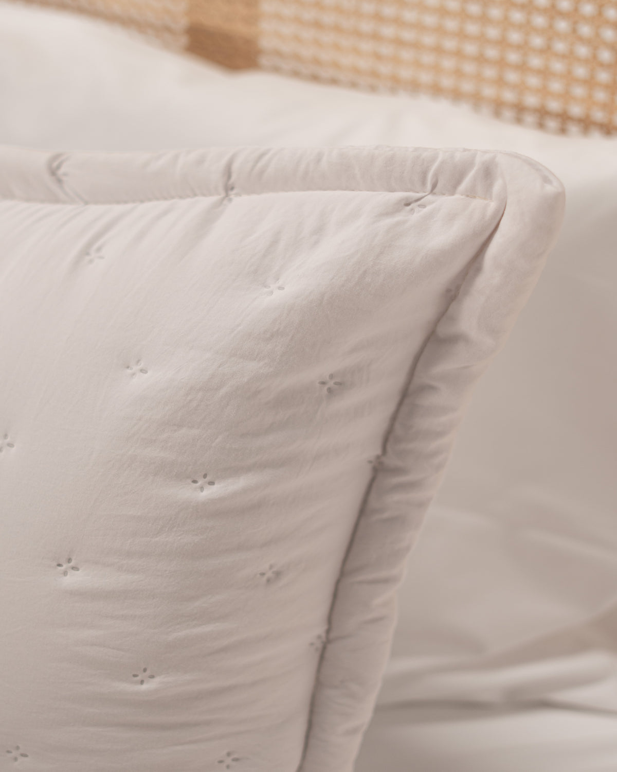 Double-Face Capitonné Quilt Set - Microfiber