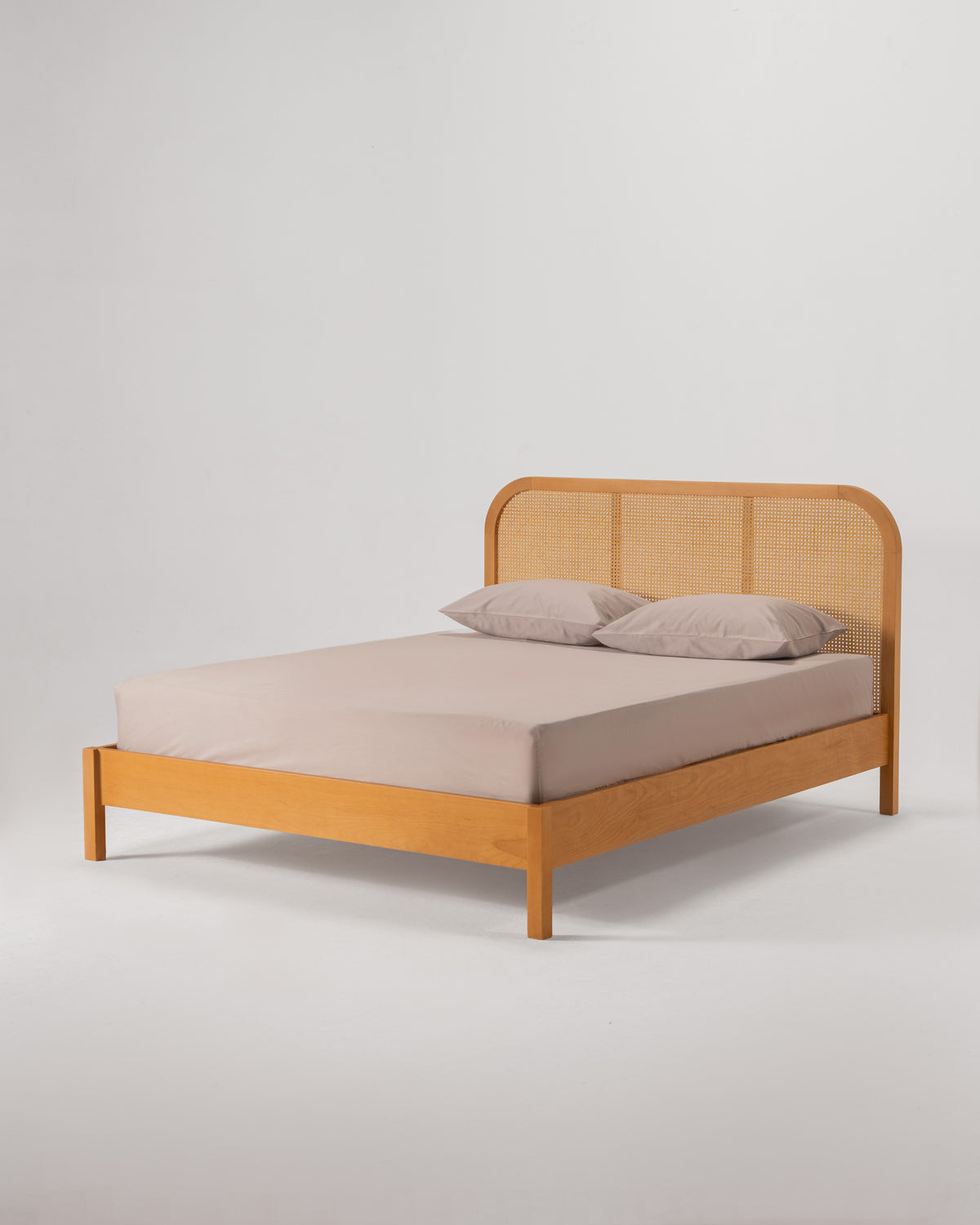 Bedsheet Set - Flat - Plain - Egyptian Cotton - Sateen