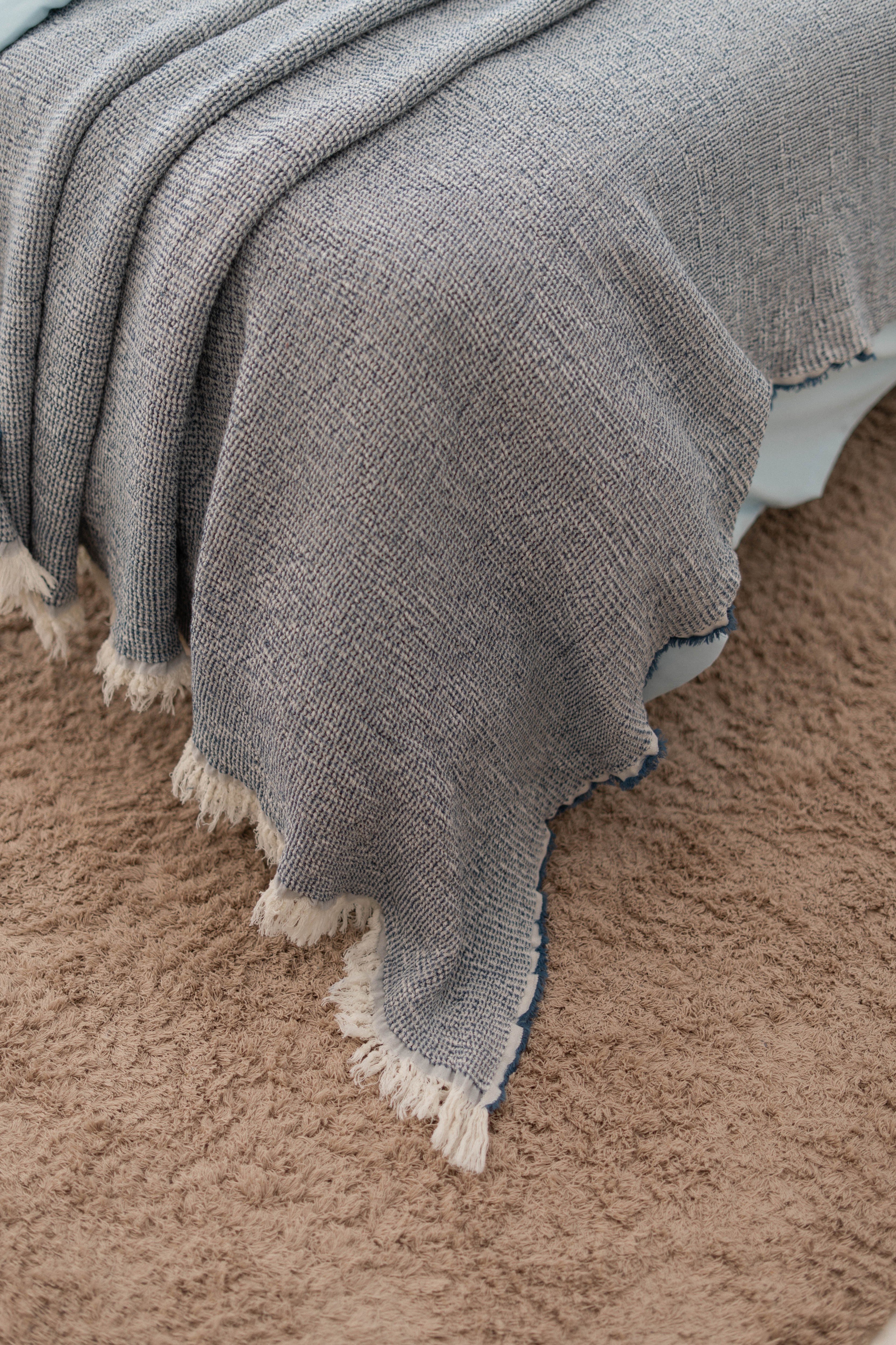 Coverlet - Honeycomb - Cotton