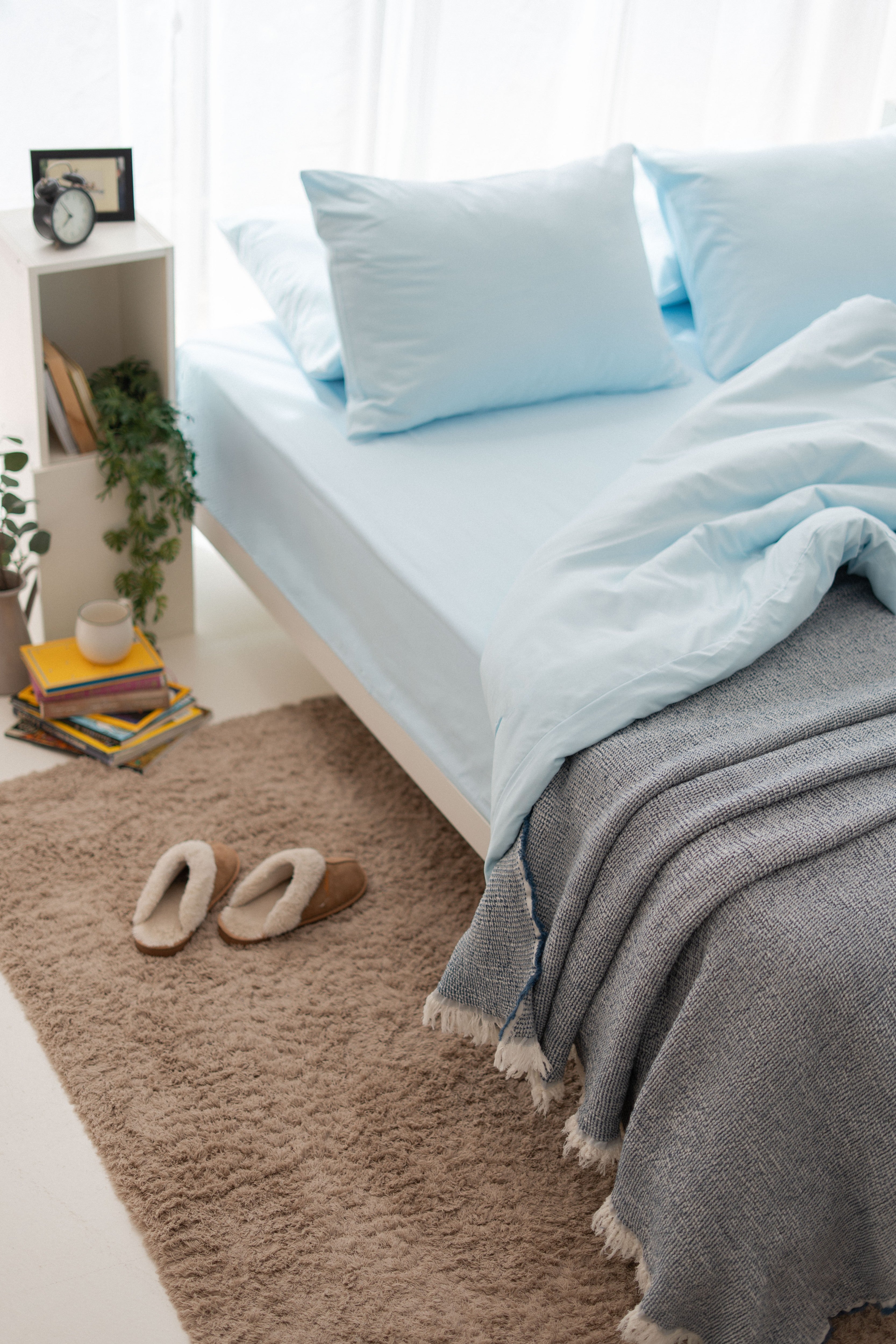 Coverlet - Honeycomb - Cotton