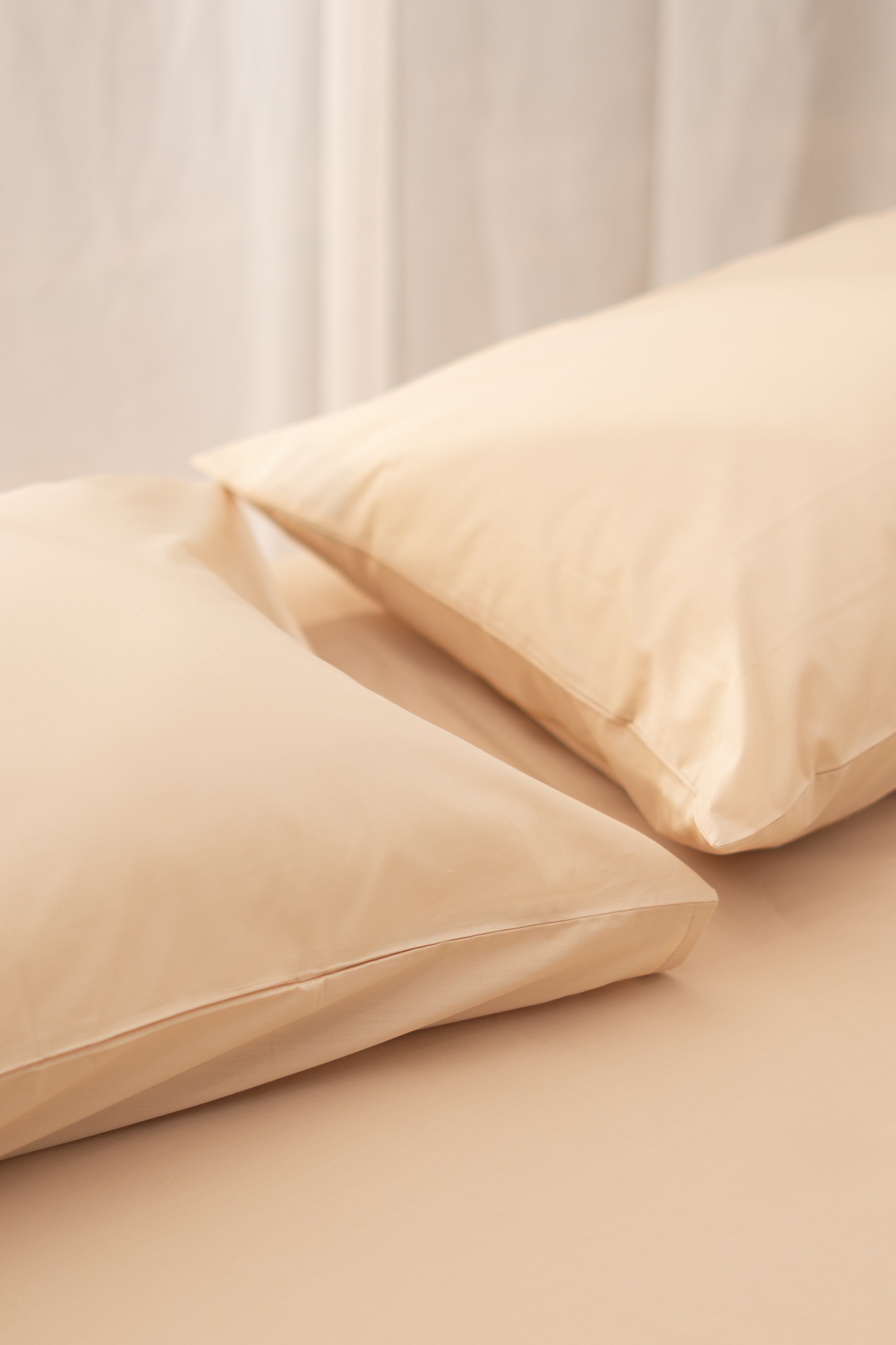 Bedsheet Set - Flat - Plain - Egyptian Cotton