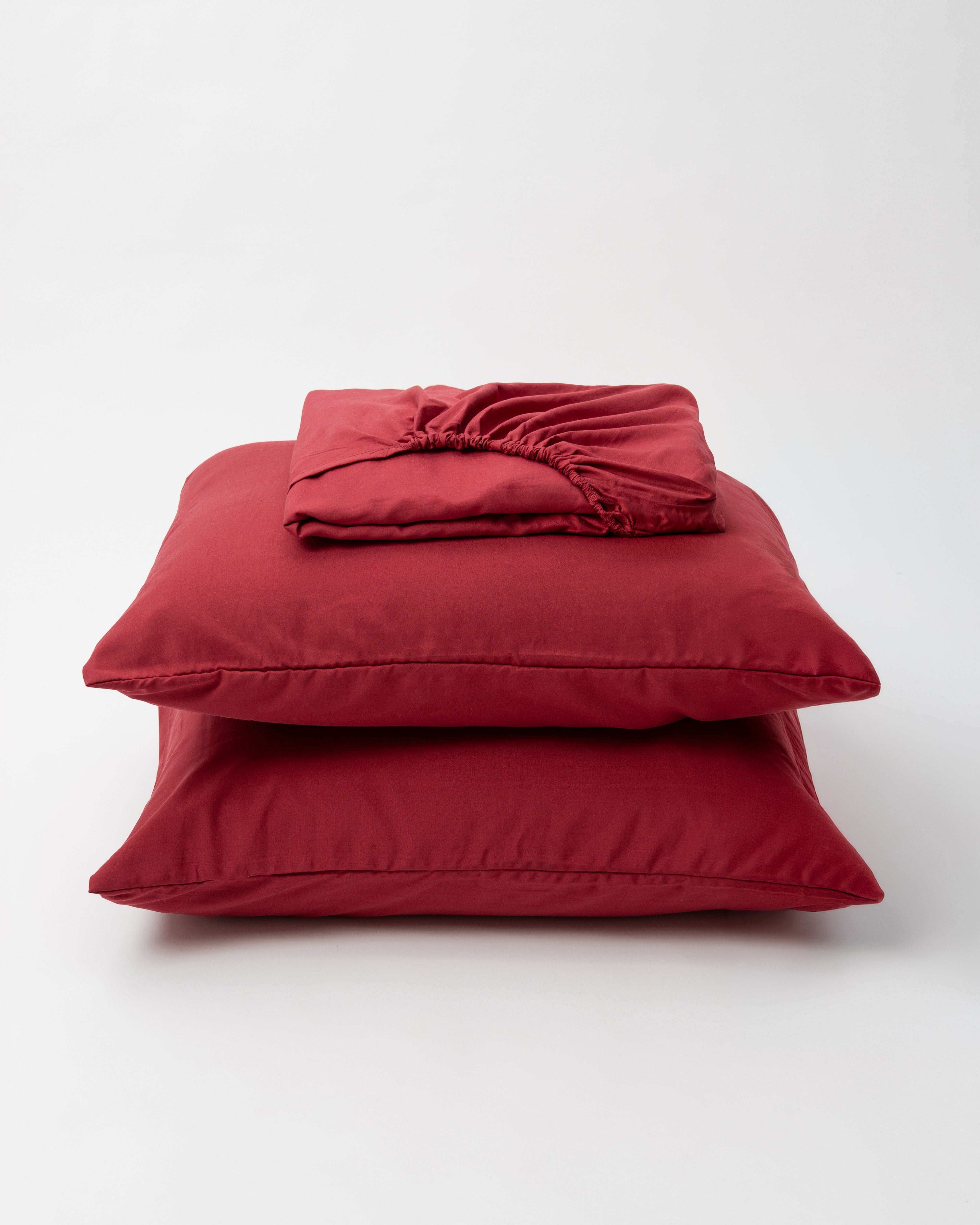 Bedsheet Set - Fitted - Non-Wrinkle