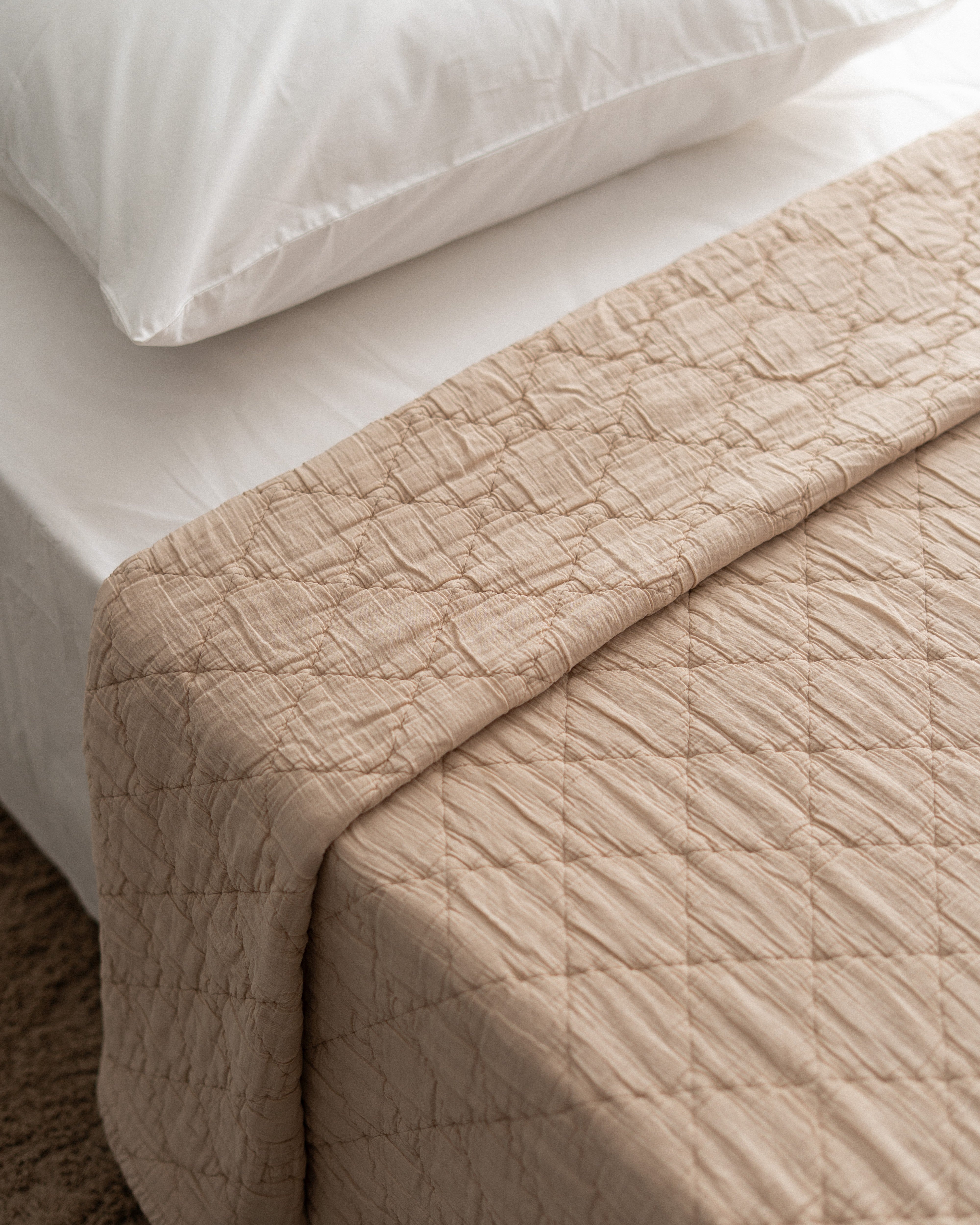 Mid-Season Quilt - Rhombus - Egyptian Cotton Shell