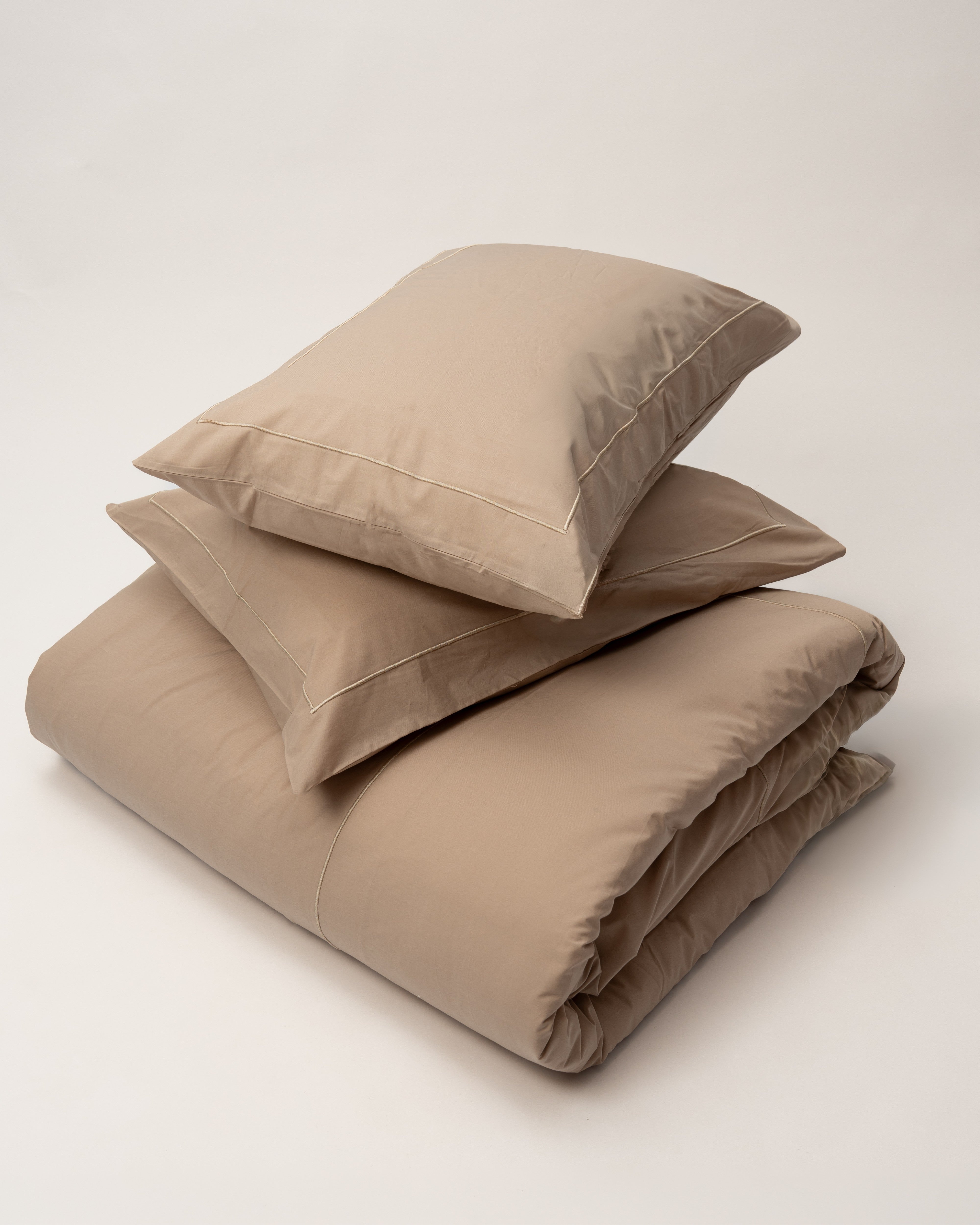 Duvet Cover Set - Single Frame Embroidery - Egyptian Cotton
