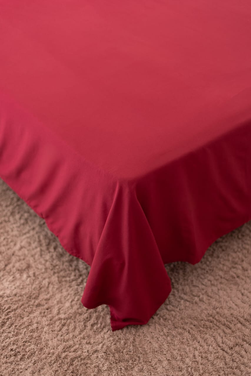 Bedsheet Set - Flat - Non-Wrinkle